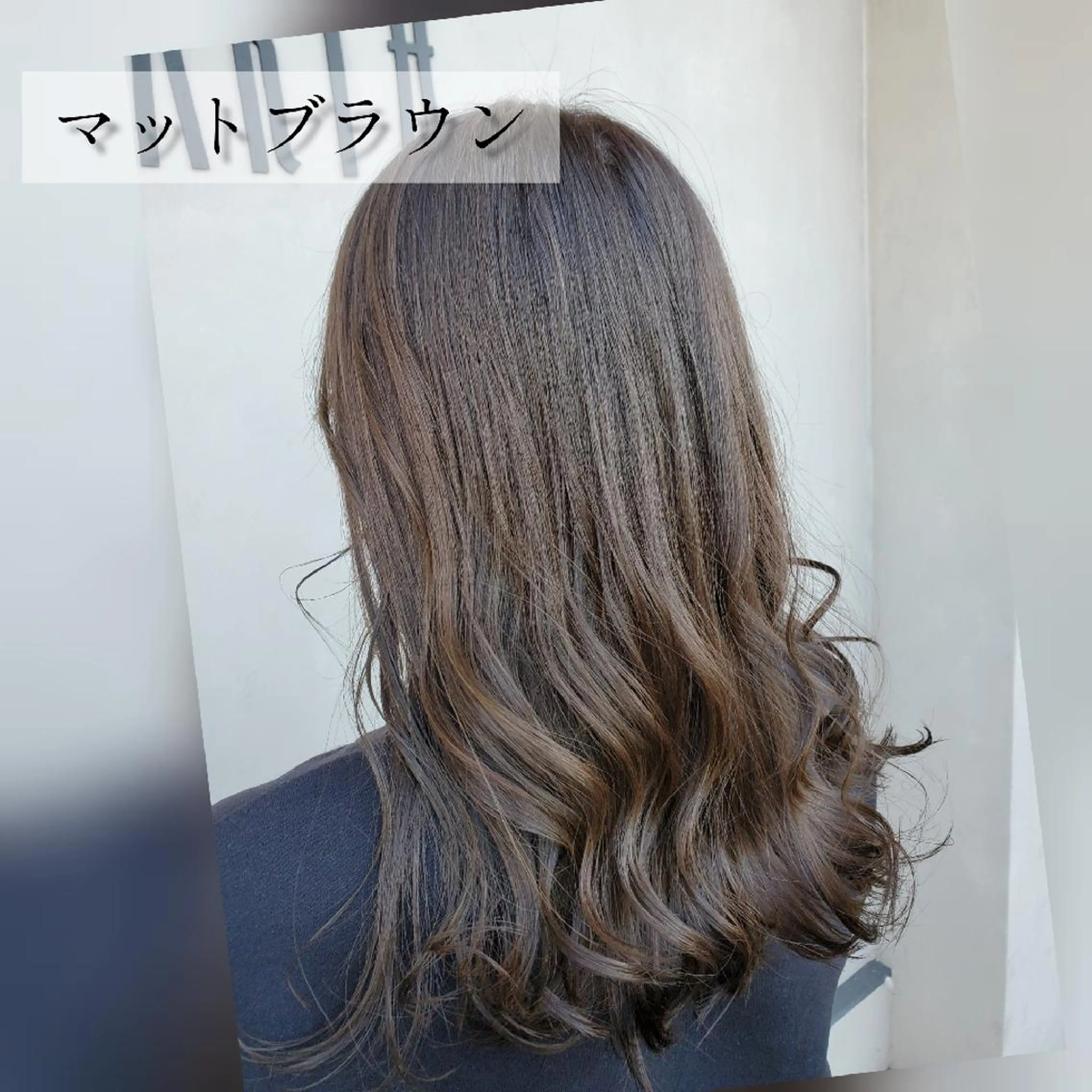 セミロング カラー カット ヘアカラー トリートメント ブリーチカラー/ 美髪矯正/SYUNのヘアスタイル