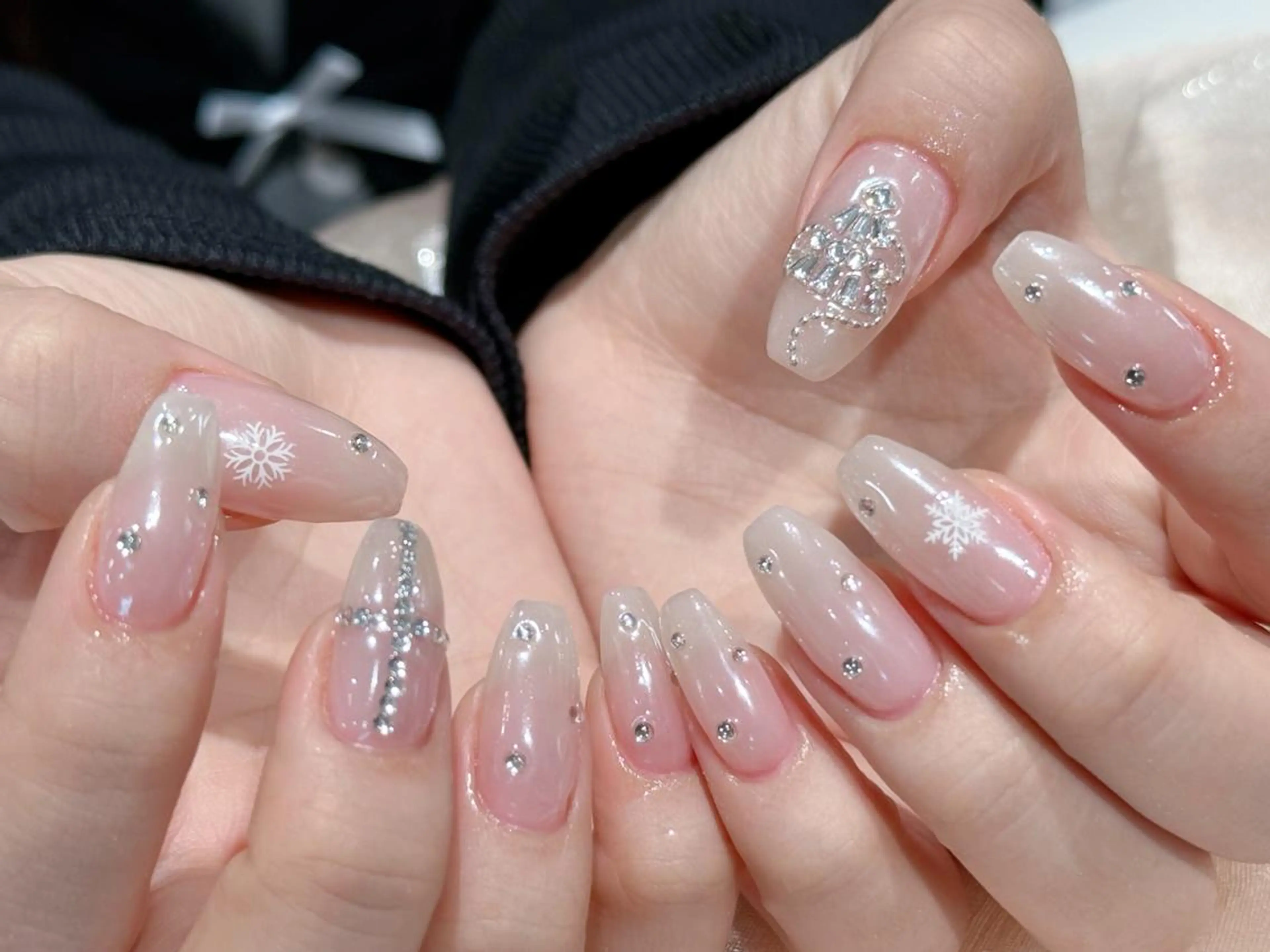 当日直前割💓持ち込みデザイン150分やり放題(時間内でデザイン、パーツ10本ok)ソフトジェルオフ初回無料の写真