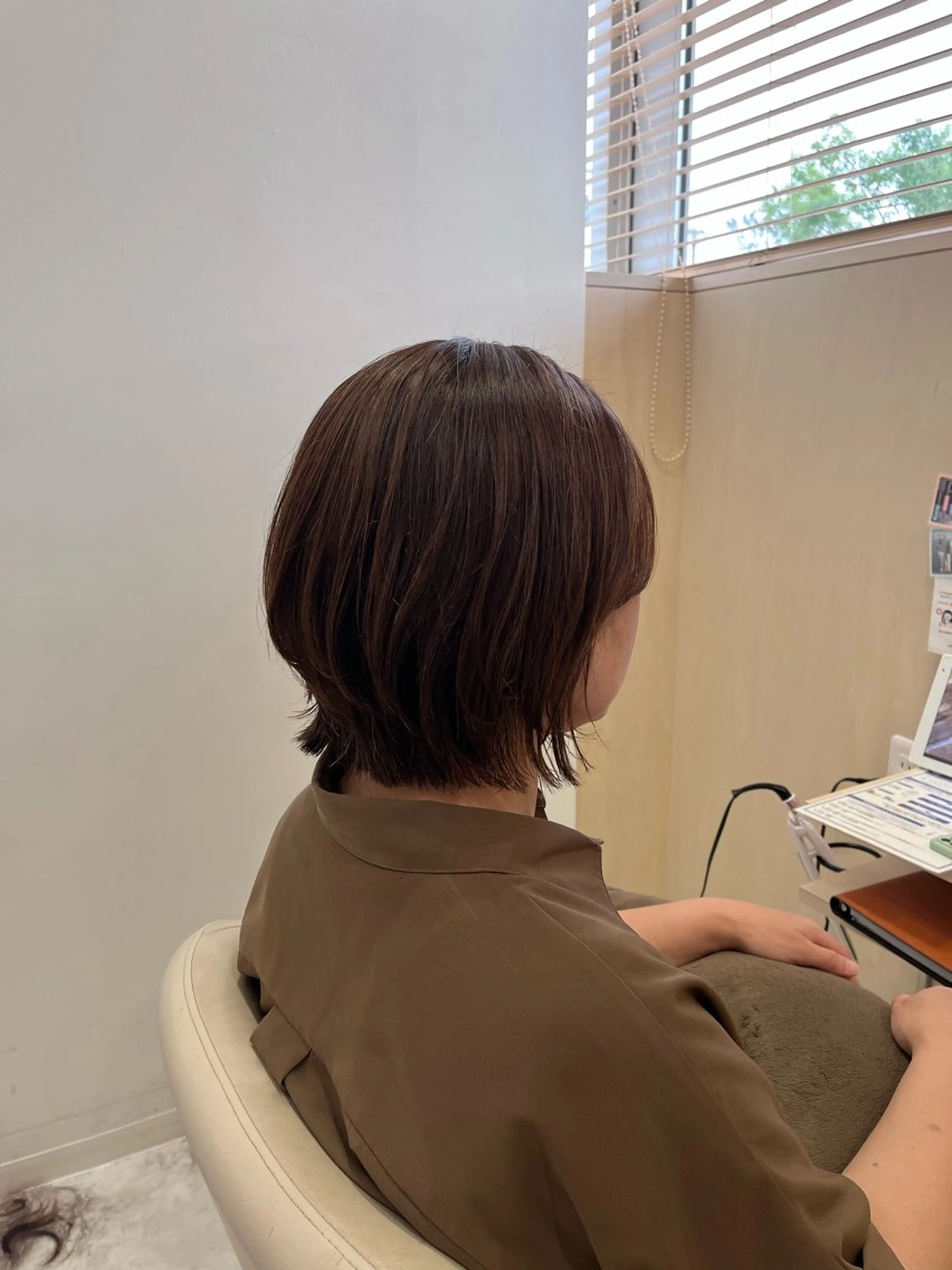 ショート adorable長岡リップス旭岡店所属・【アドラーブル】反町 萌のヘアスタイル