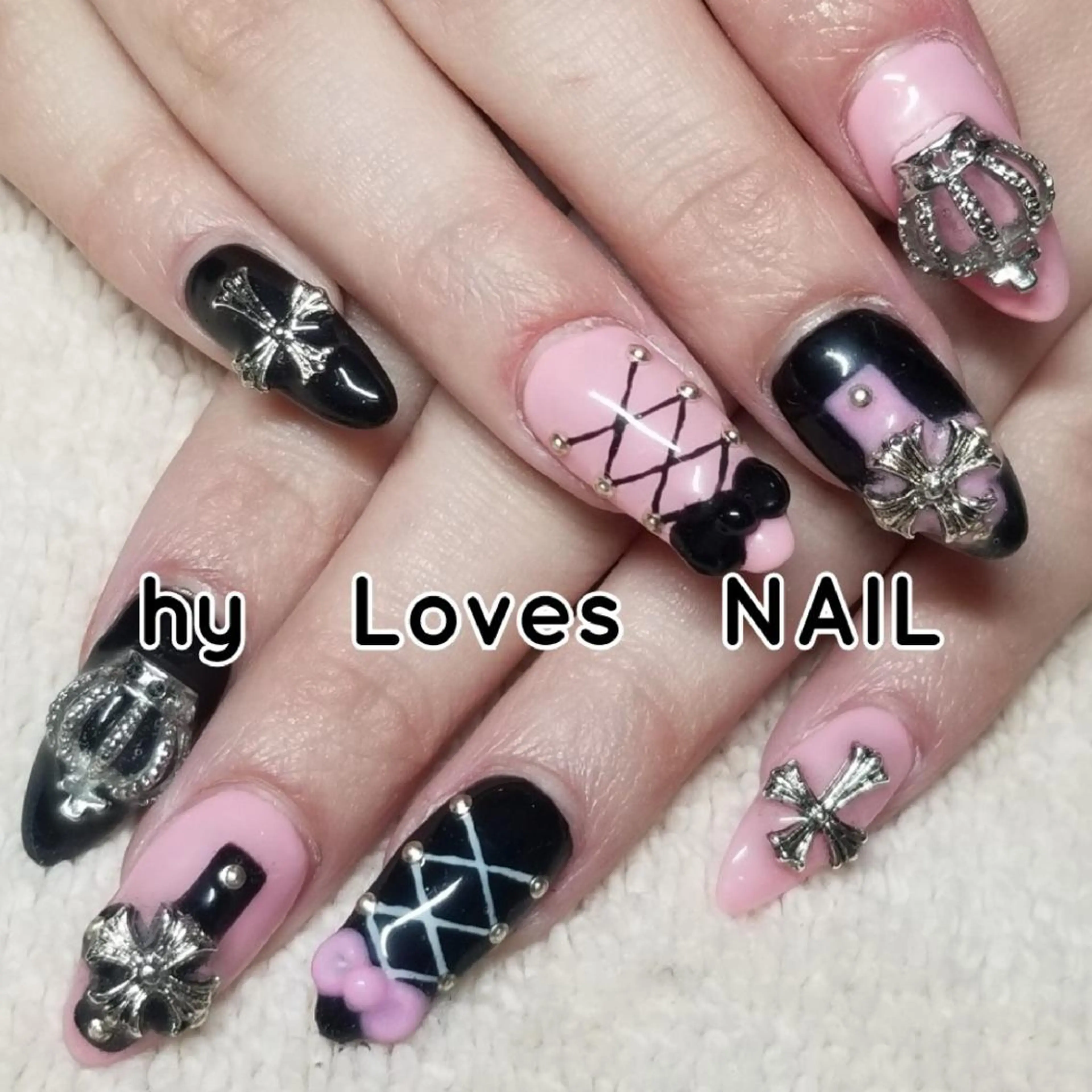 ネイル ピンク ハンドネイル よしだ ひろきのネイルデザイン