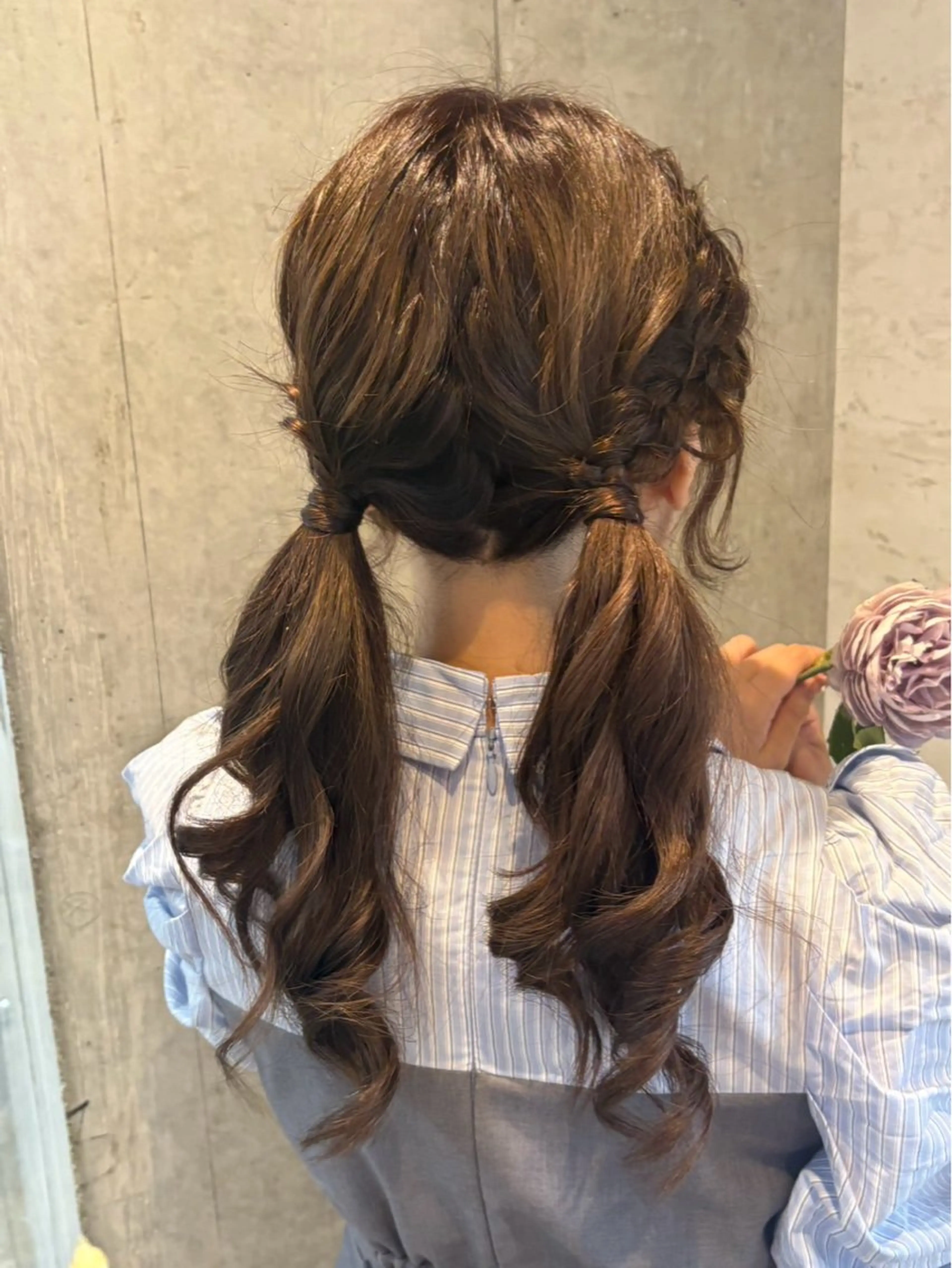 ロング ヘアアレンジ ヘアセット 美髪× ヘアセット✨Araiのヘアスタイル