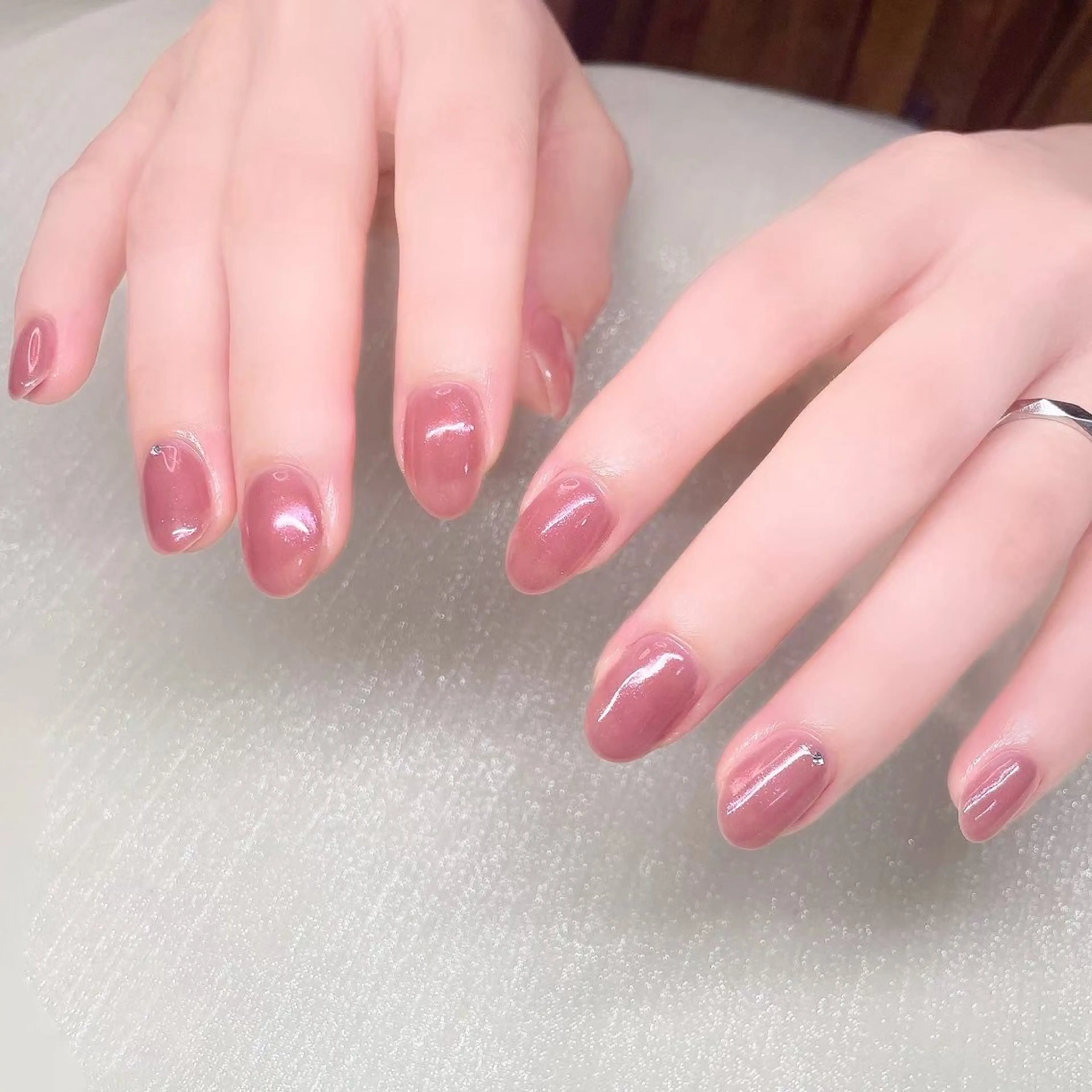 ネイル ストーンネイル ハンドネイル Nailist suzuのネイルデザイン