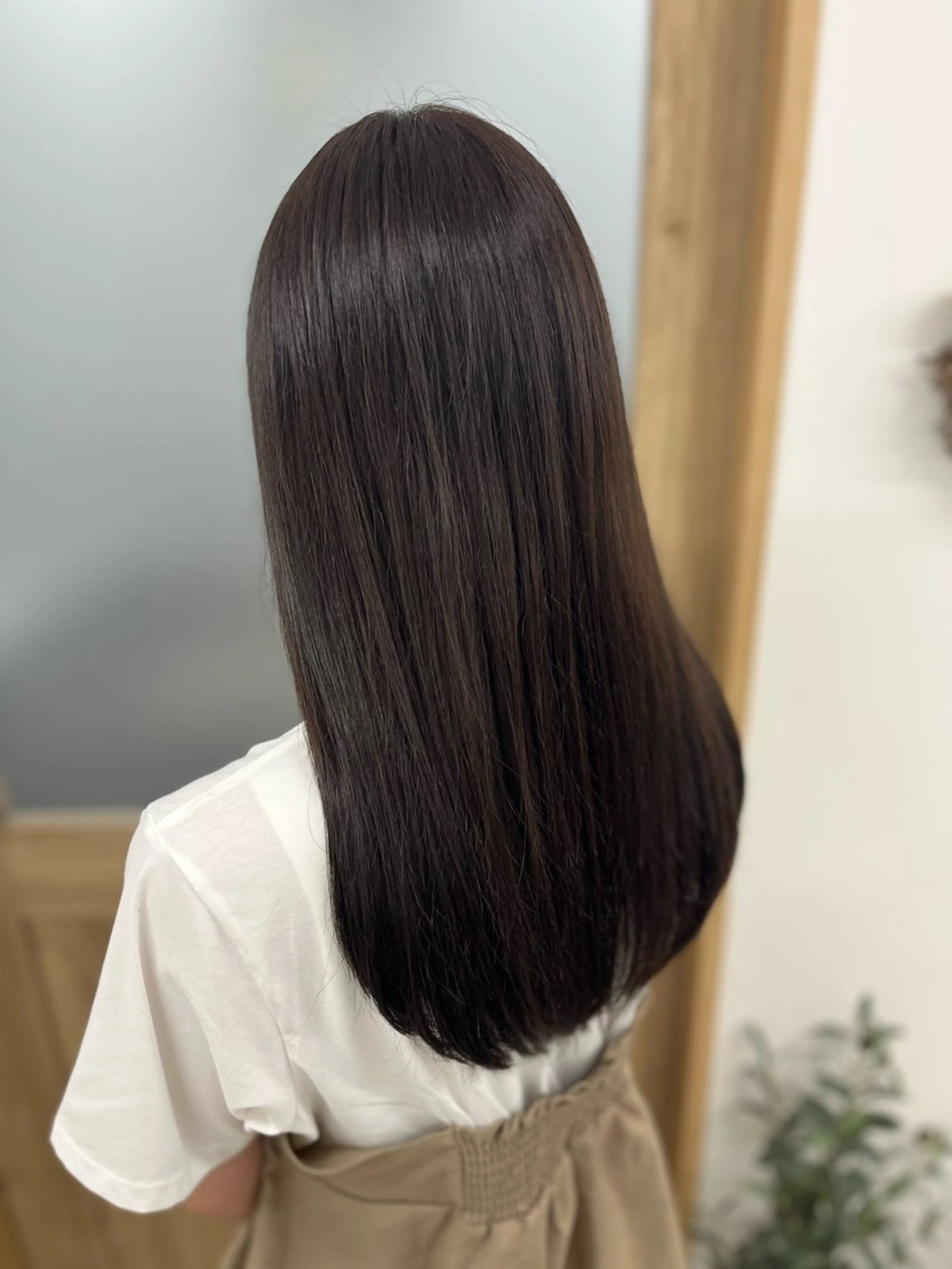 ロング カラー ベージュカラー カット ヘアカラー トリートメント 🫧ぷる艶カラー🫧 Yuubi🦩のヘアスタイル