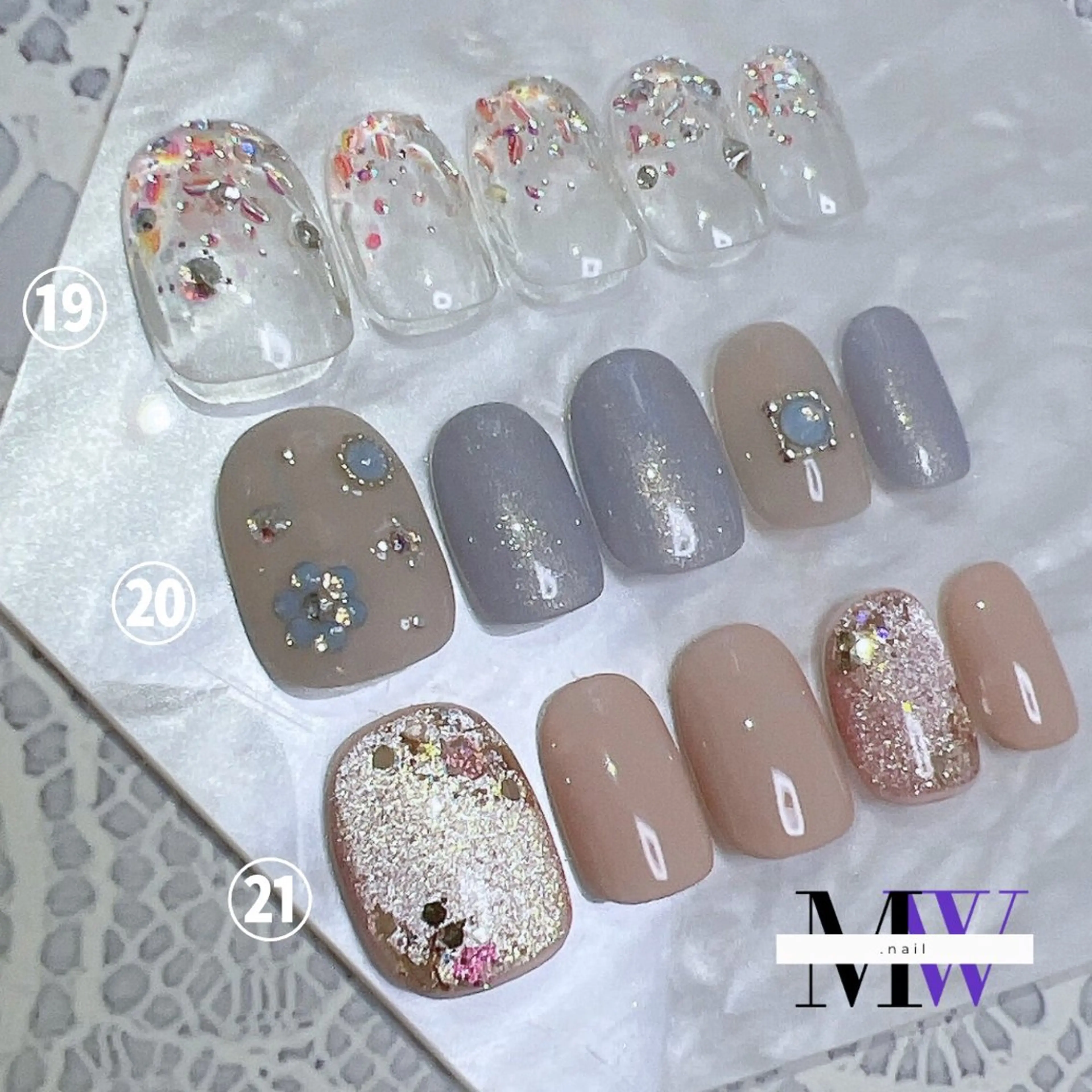 ネイル アートネイル MW .nailのネイルデザイン
