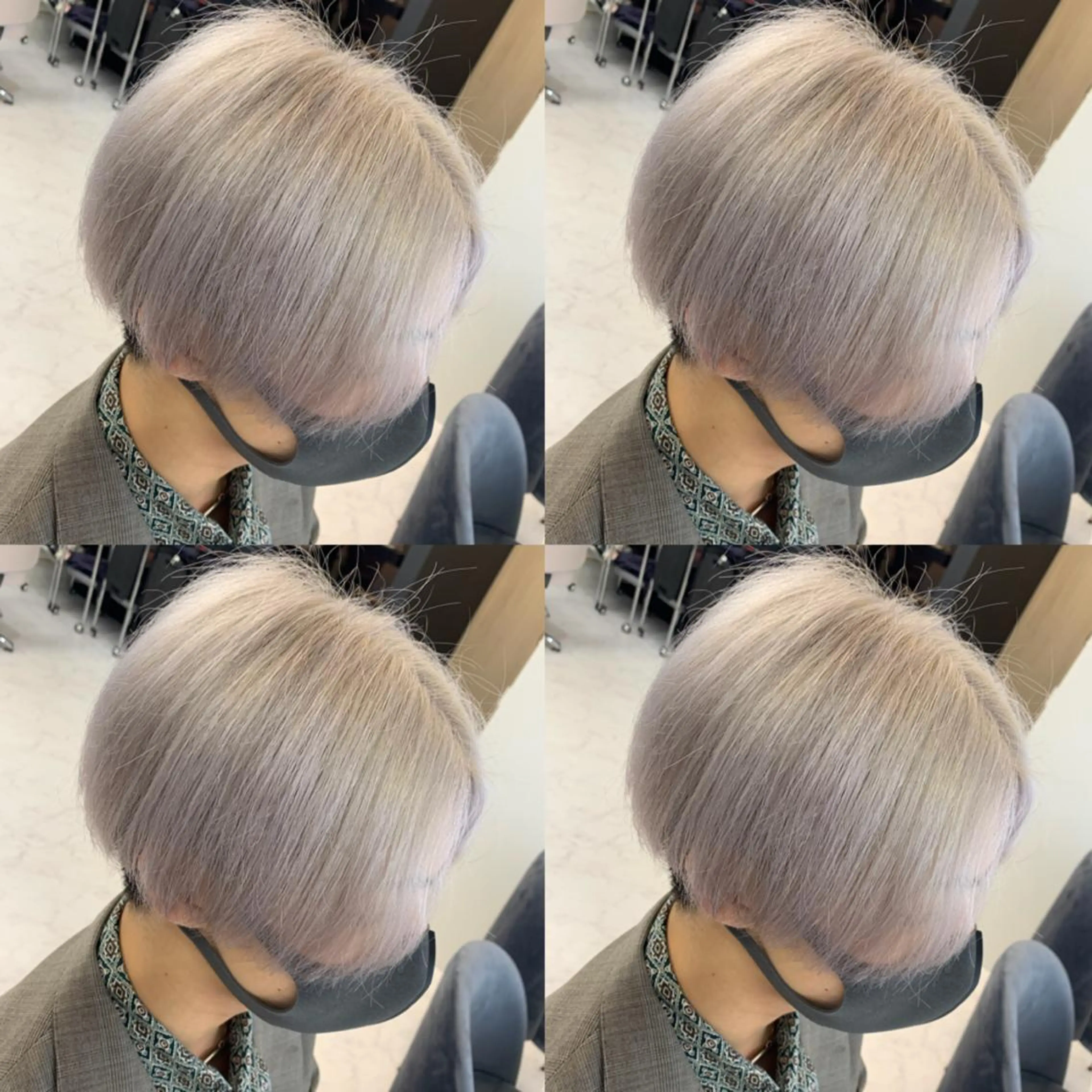 カラー メンズ ヘアカラー トリートメント 🦋韓国ヘア 坂本 菜摘🦋のヘアスタイル