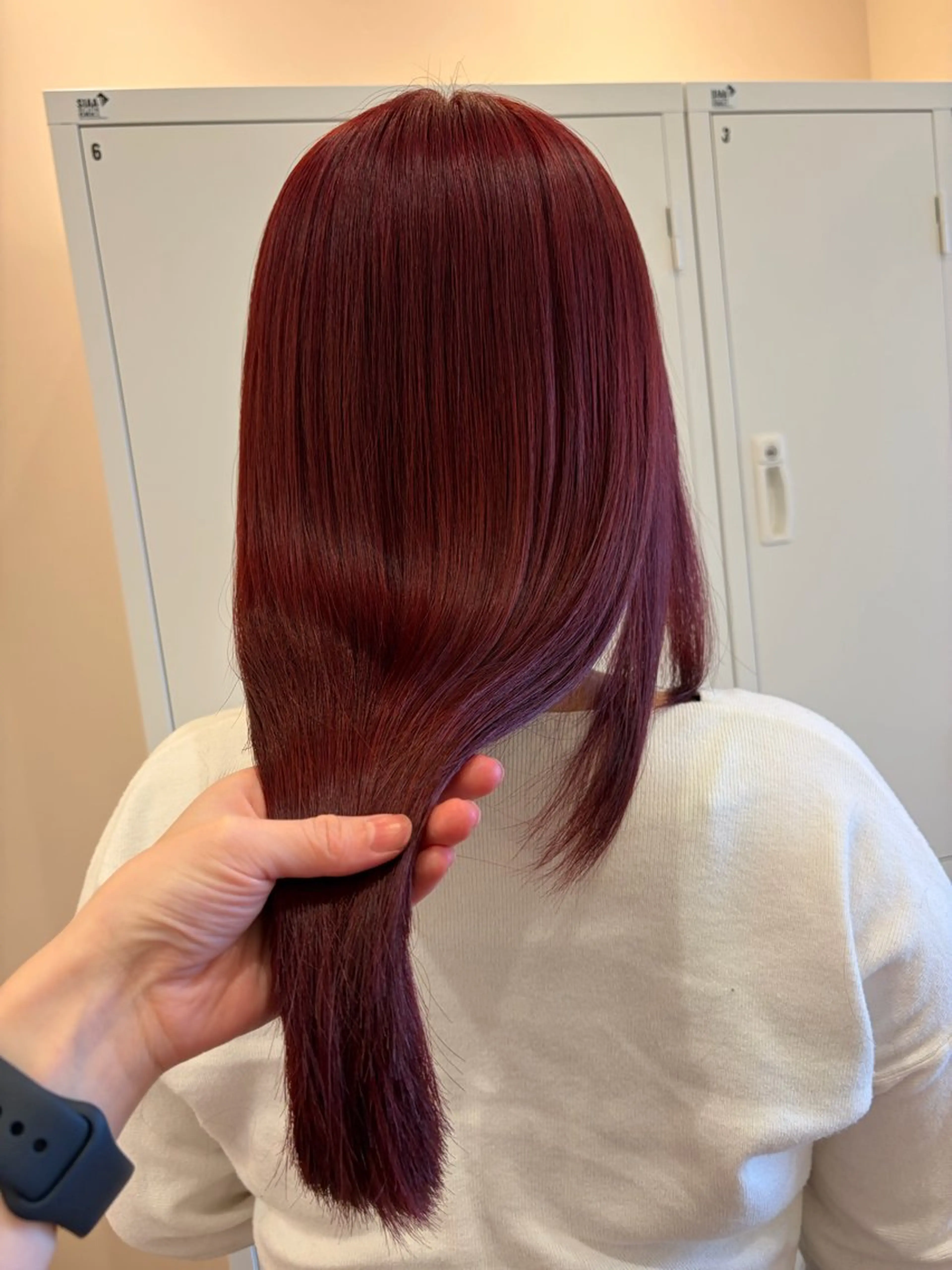 ロング カット ヘアカラー トリートメント ａｉｋａ🐩 /艶カラー/レイヤーのヘアスタイル