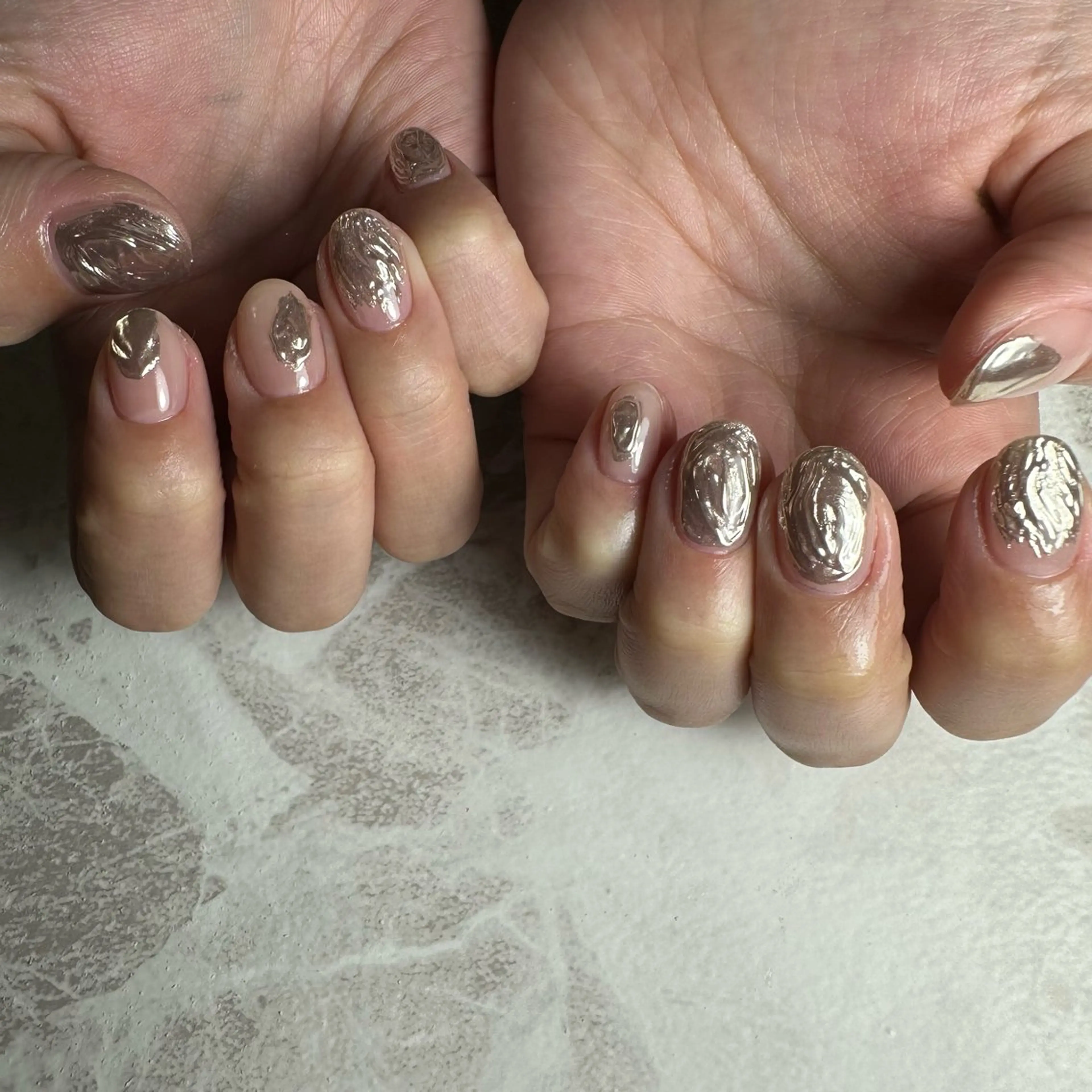 ネイル ハンドネイル 里見 麗のネイルデザイン