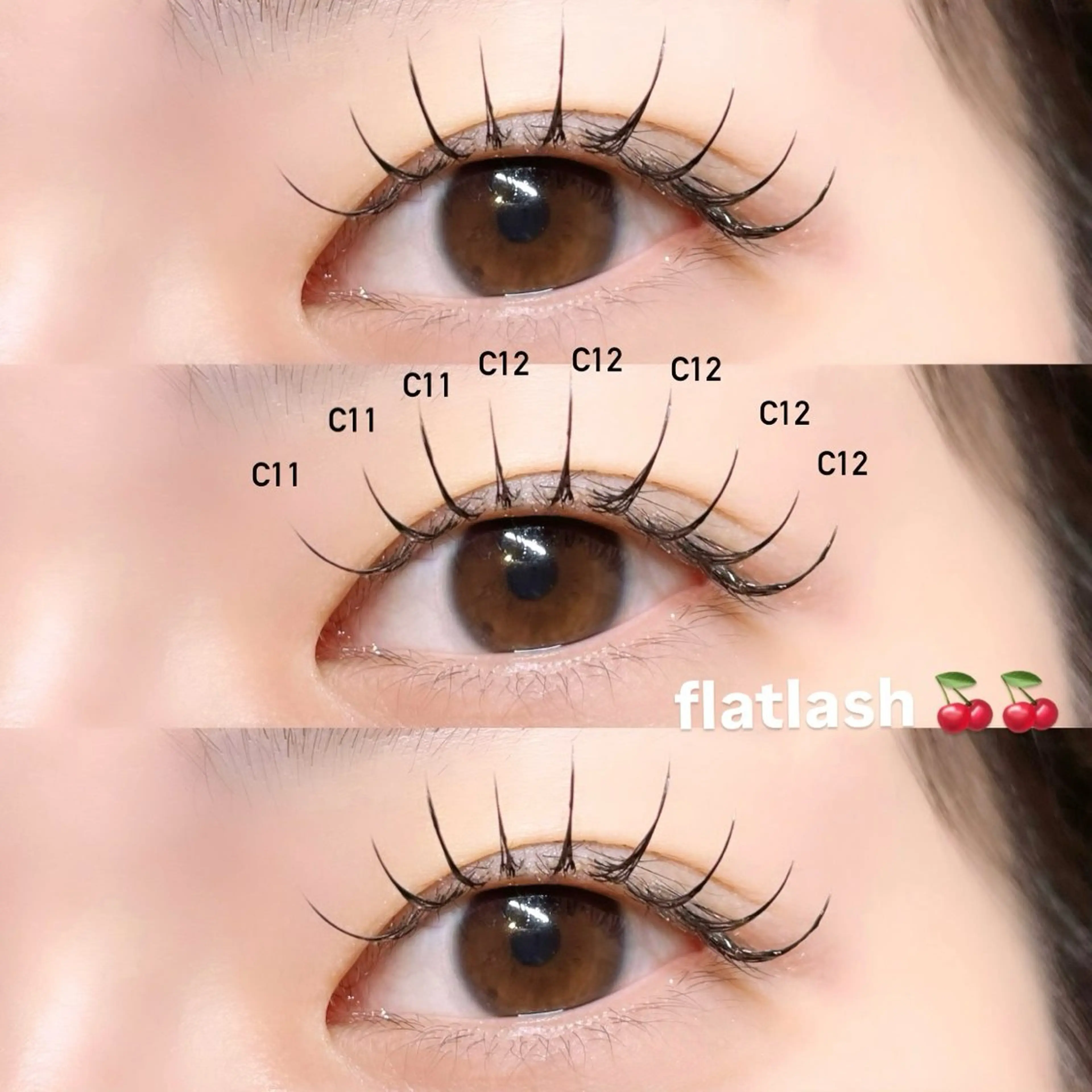 マツエク・マツパ マツエク Mell Yuuna ♡パリエク /束感のマツエク・マツパデザイン