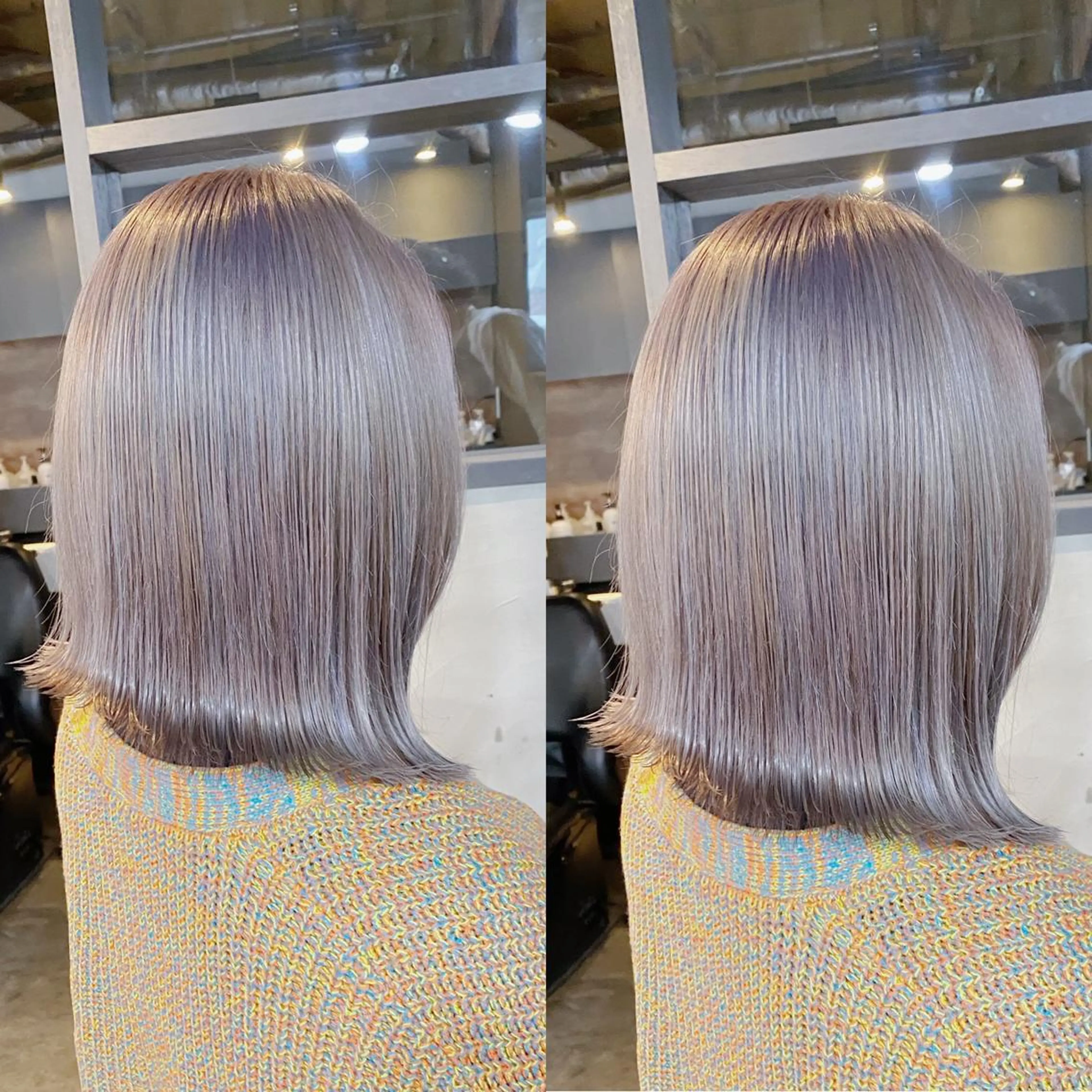 ミディアム カラー yori SAPPORO所属・yoriダブルカラー 代表すがわらのヘアスタイル