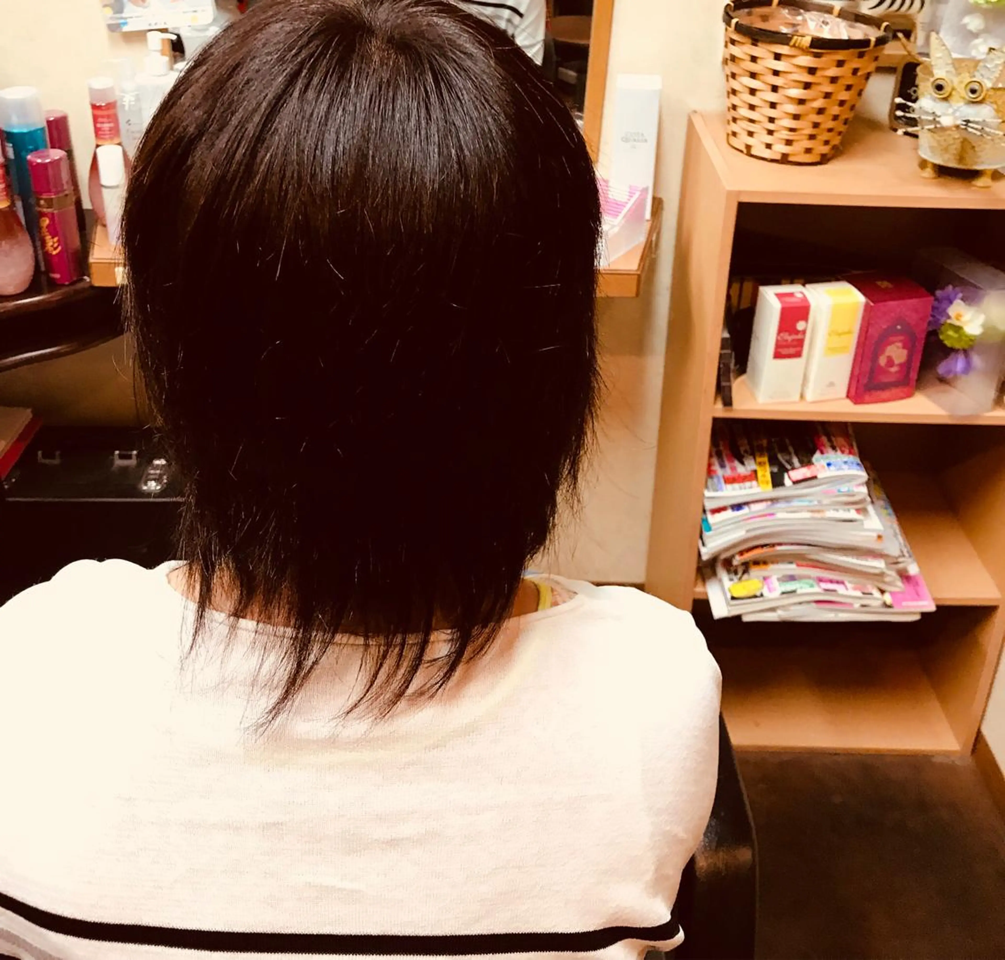 ミディアム ヘアカラー S AIRIのヘアスタイル