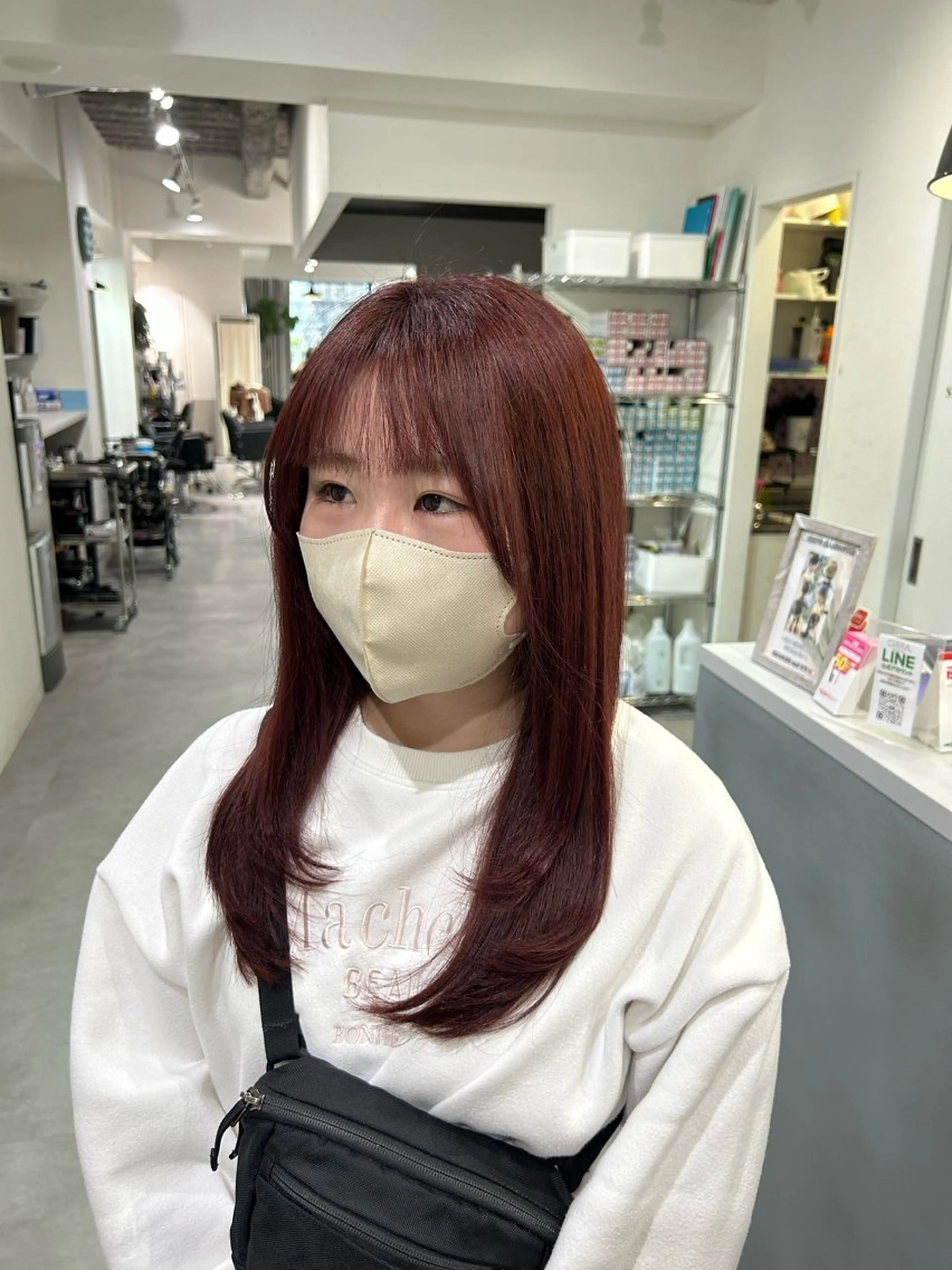 カラー ヘアカラー Maho🪄︎︎✨ CIERA南船場のヘアスタイル