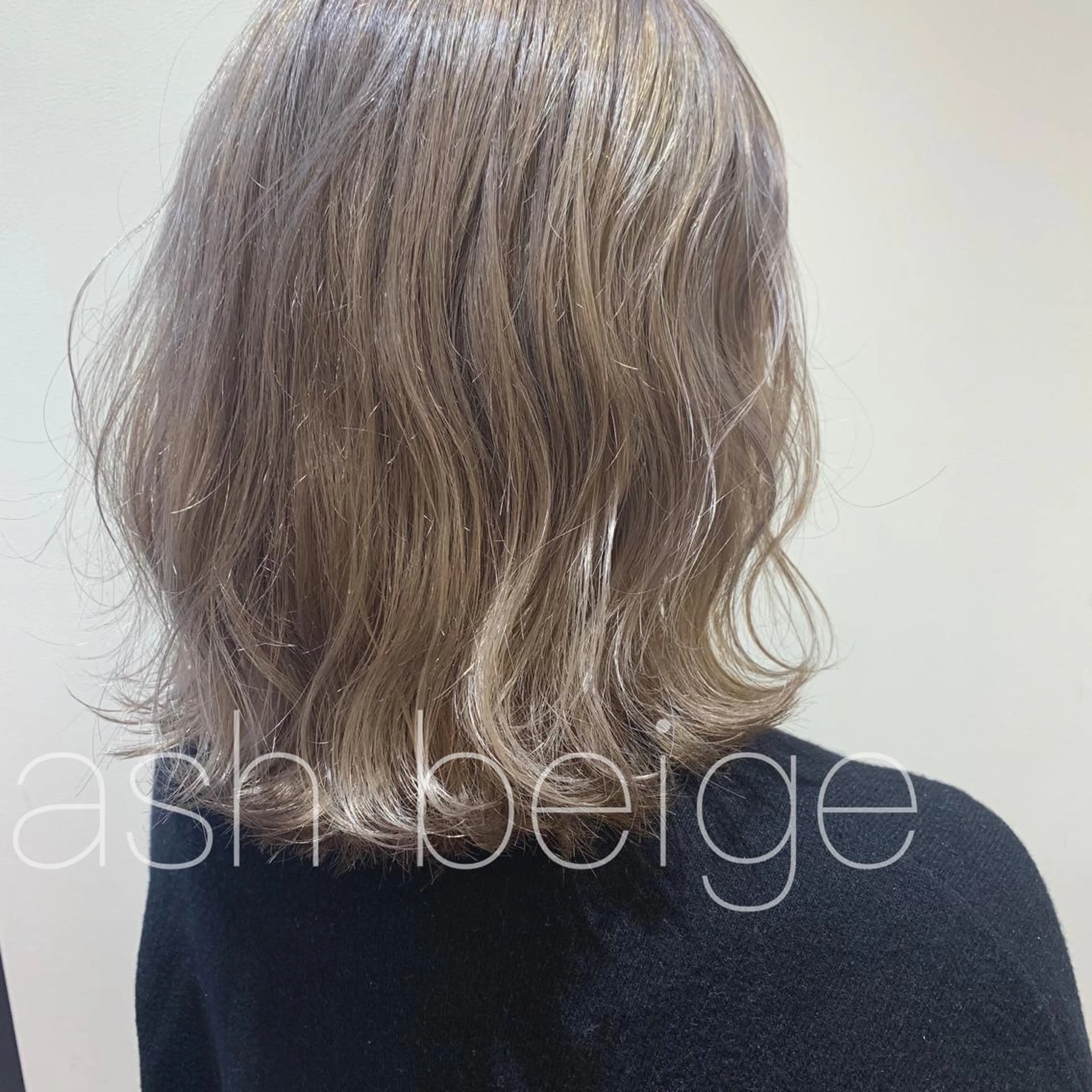 ミディアム 透明感カラー 金村真子のヘアスタイル