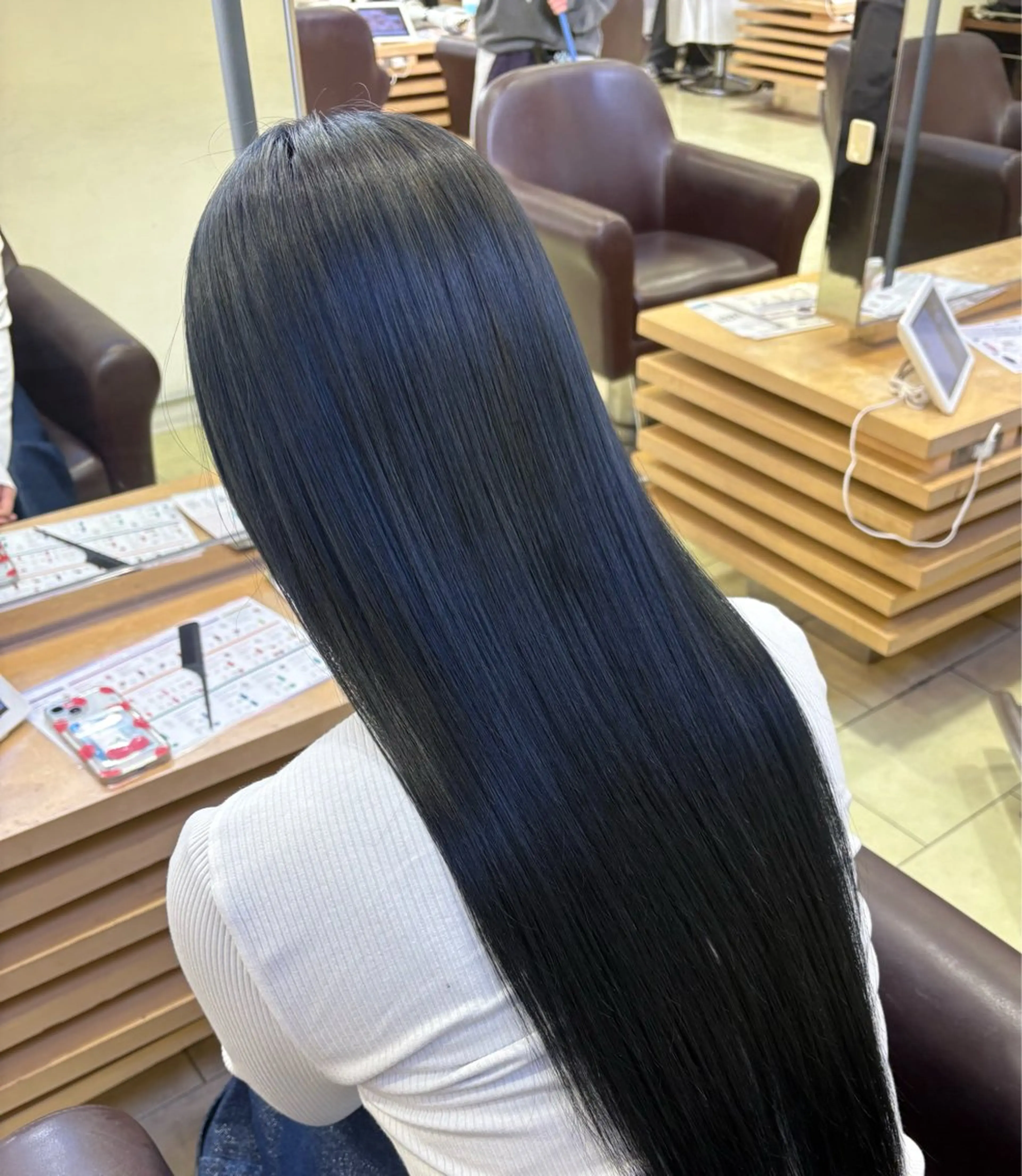 ロング カラー レイヤー/ボブ /ジュンエイのヘアスタイル