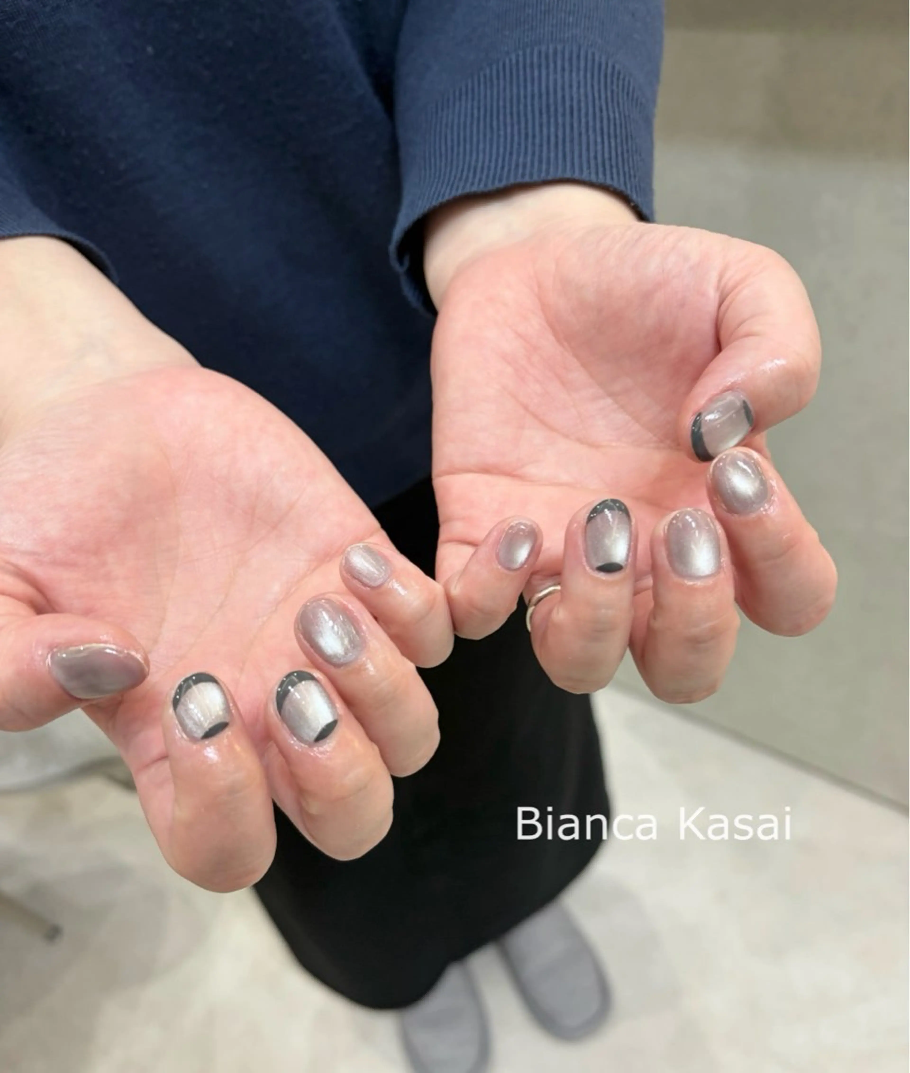 ネイル ハンドネイル BIANCA ✴︎ yukiのネイルデザイン