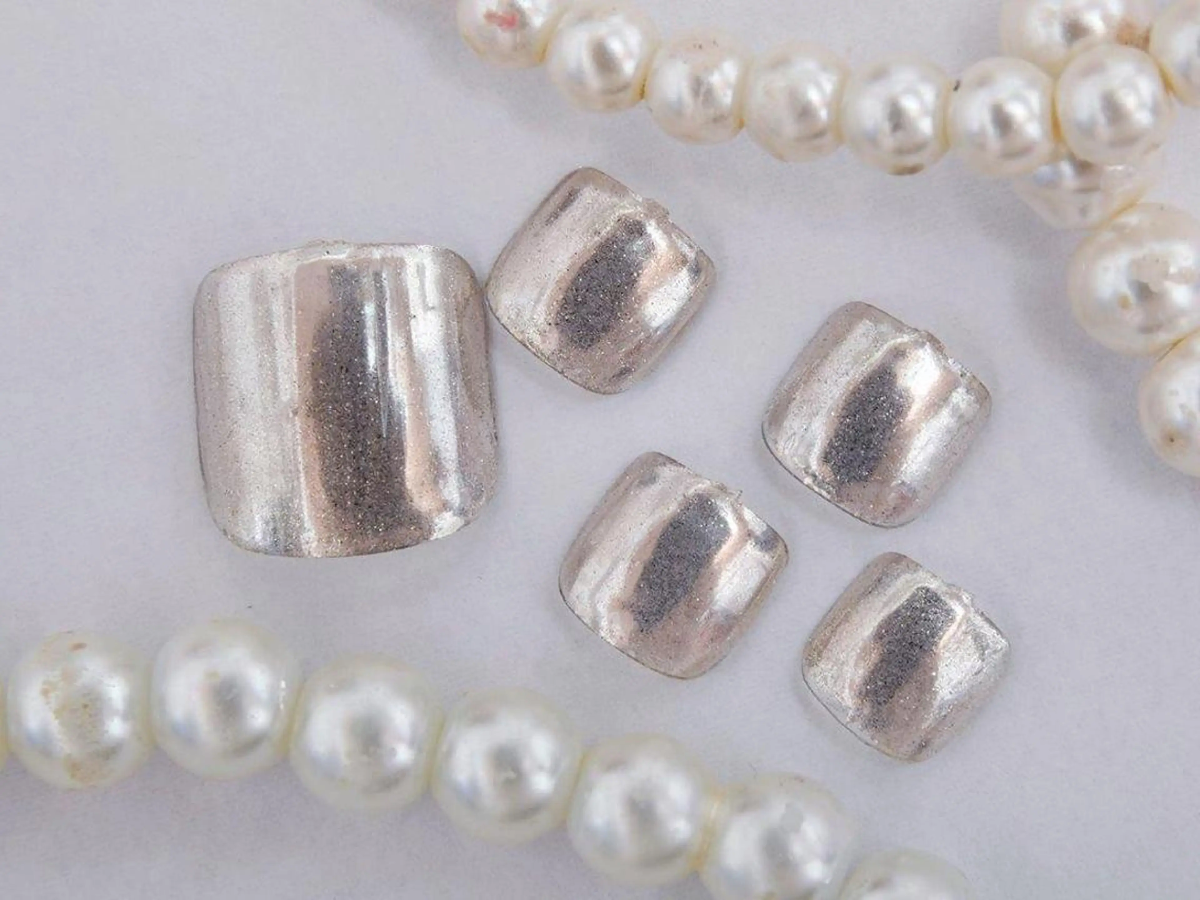 ネイル 桜ネイル フラッシュネイル フットネイル ジェルネイル キラキラネイル Tiary Nail Yのネイルデザイン