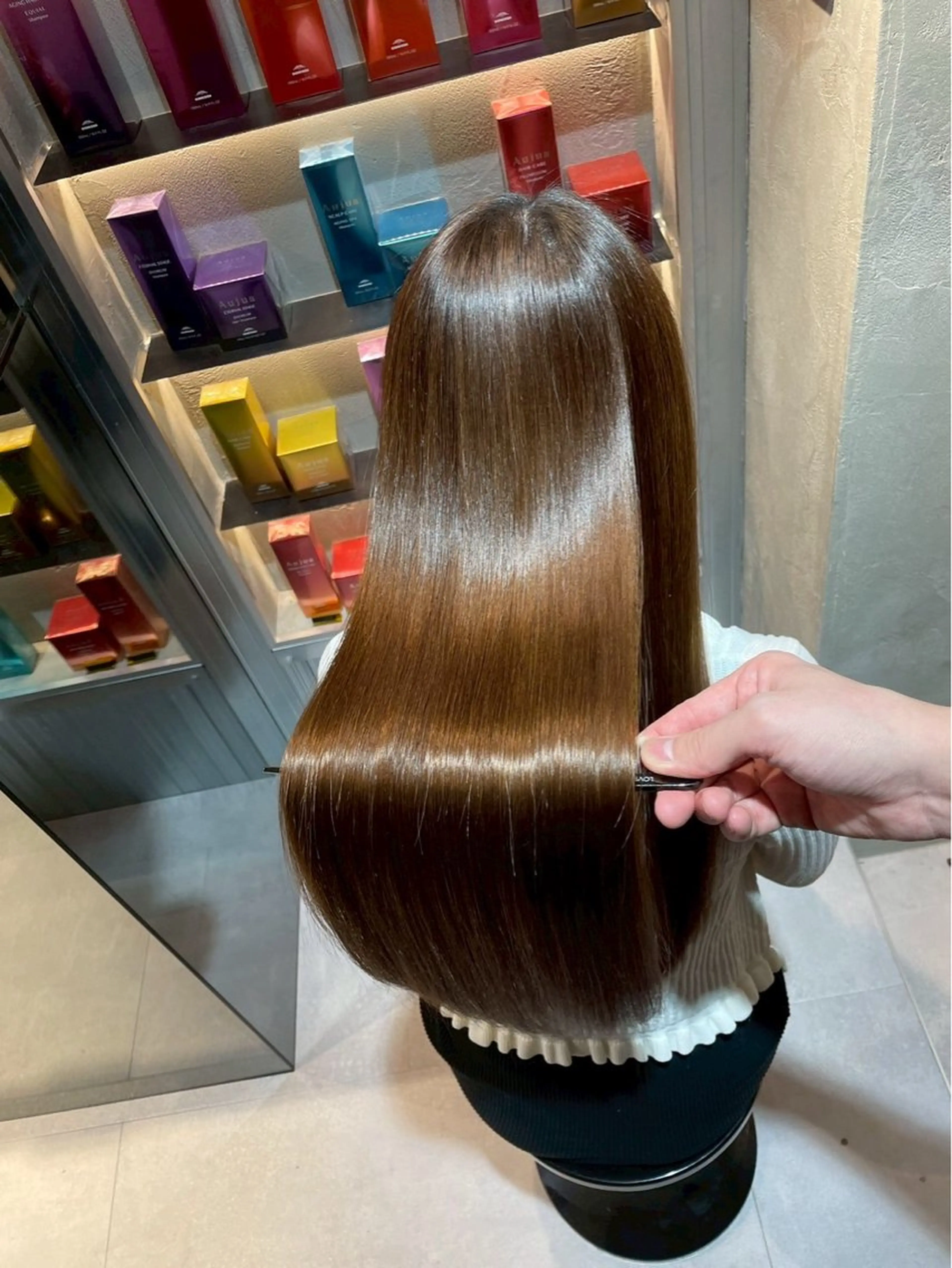 ロング 髪質改善 トリートメント 髪質改善特化 /美髪矯正/ちあきのヘアスタイル