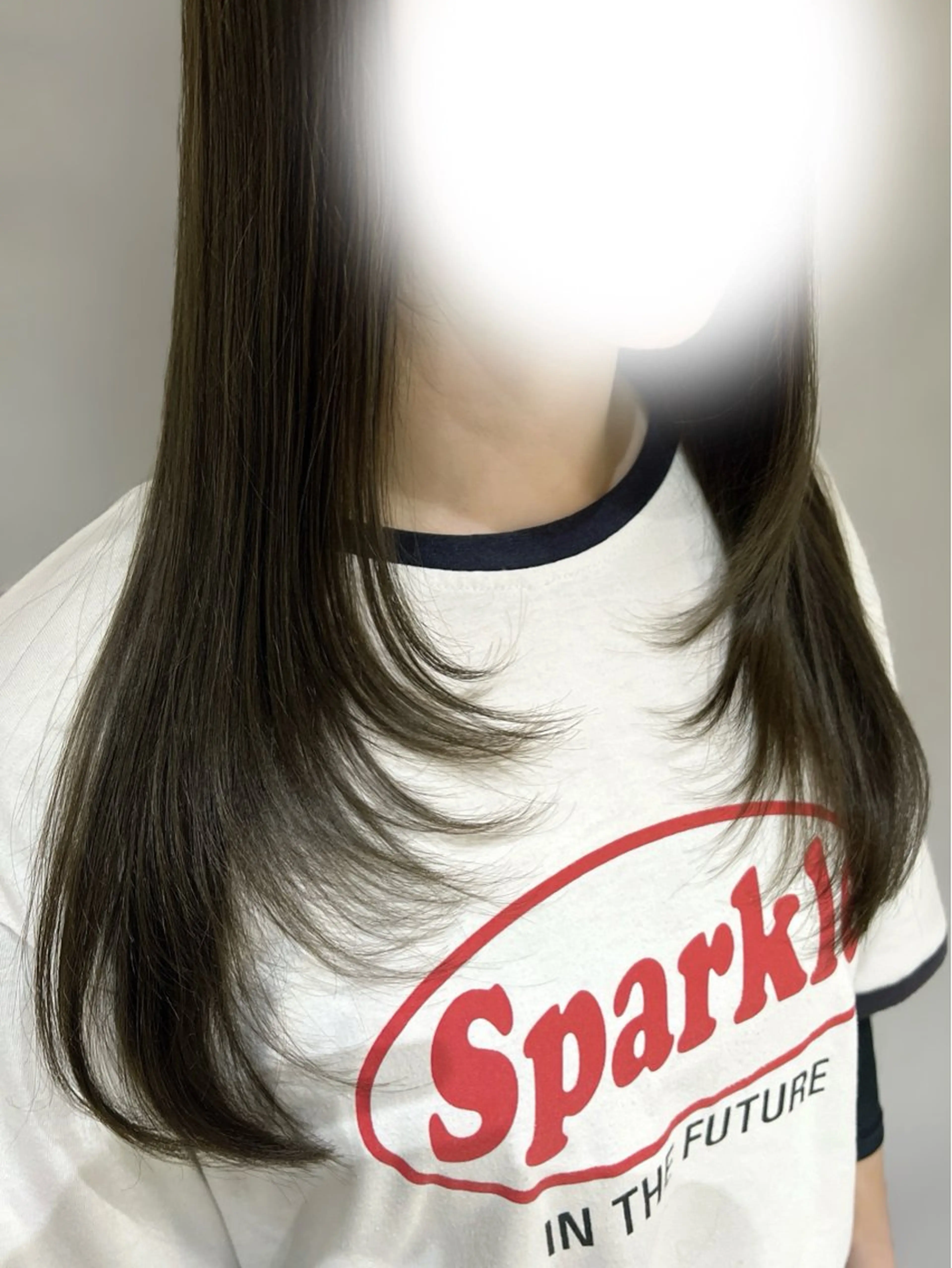 ロング 顔まわりレイヤー 顔周りカット レイヤーカット ⋆˙⟡かなこ⟡˙⋆ 🍰ショート募集中！のヘアスタイル