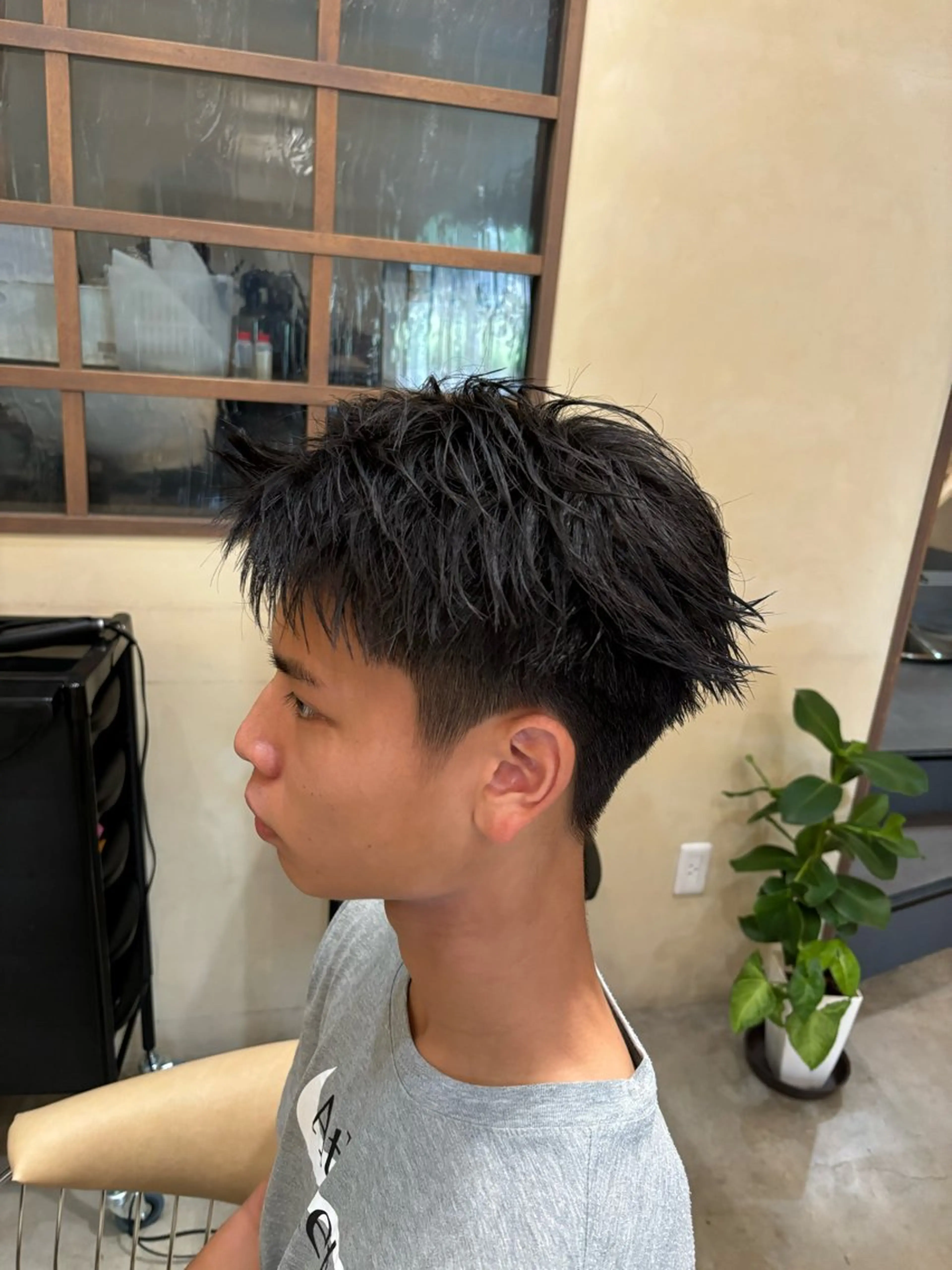 ショート メンズ 鹿児島 TSUBASAのヘアスタイル