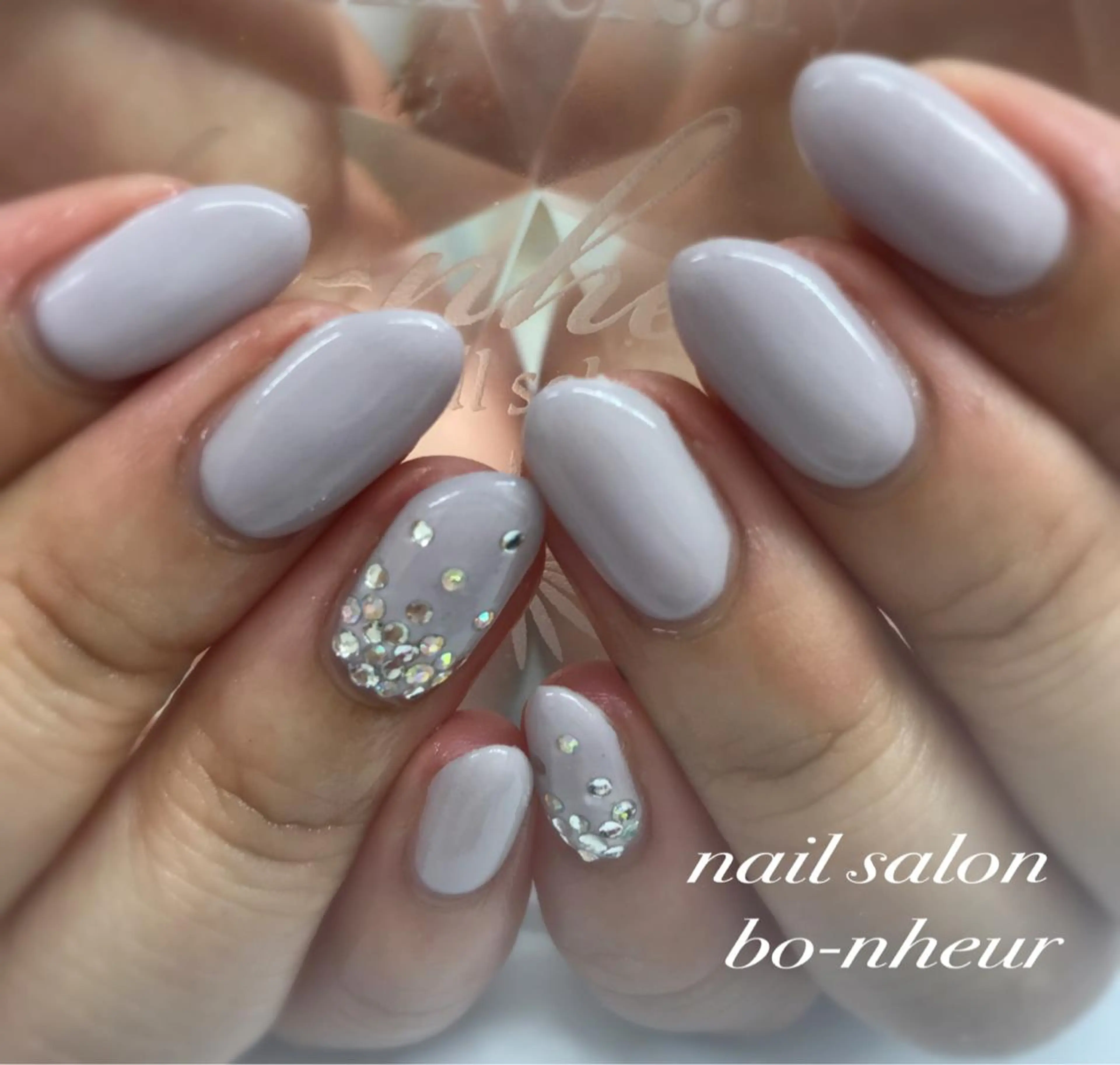 ネイル シンプルネイル bo-nheur ボ・ヌールのネイルデザイン