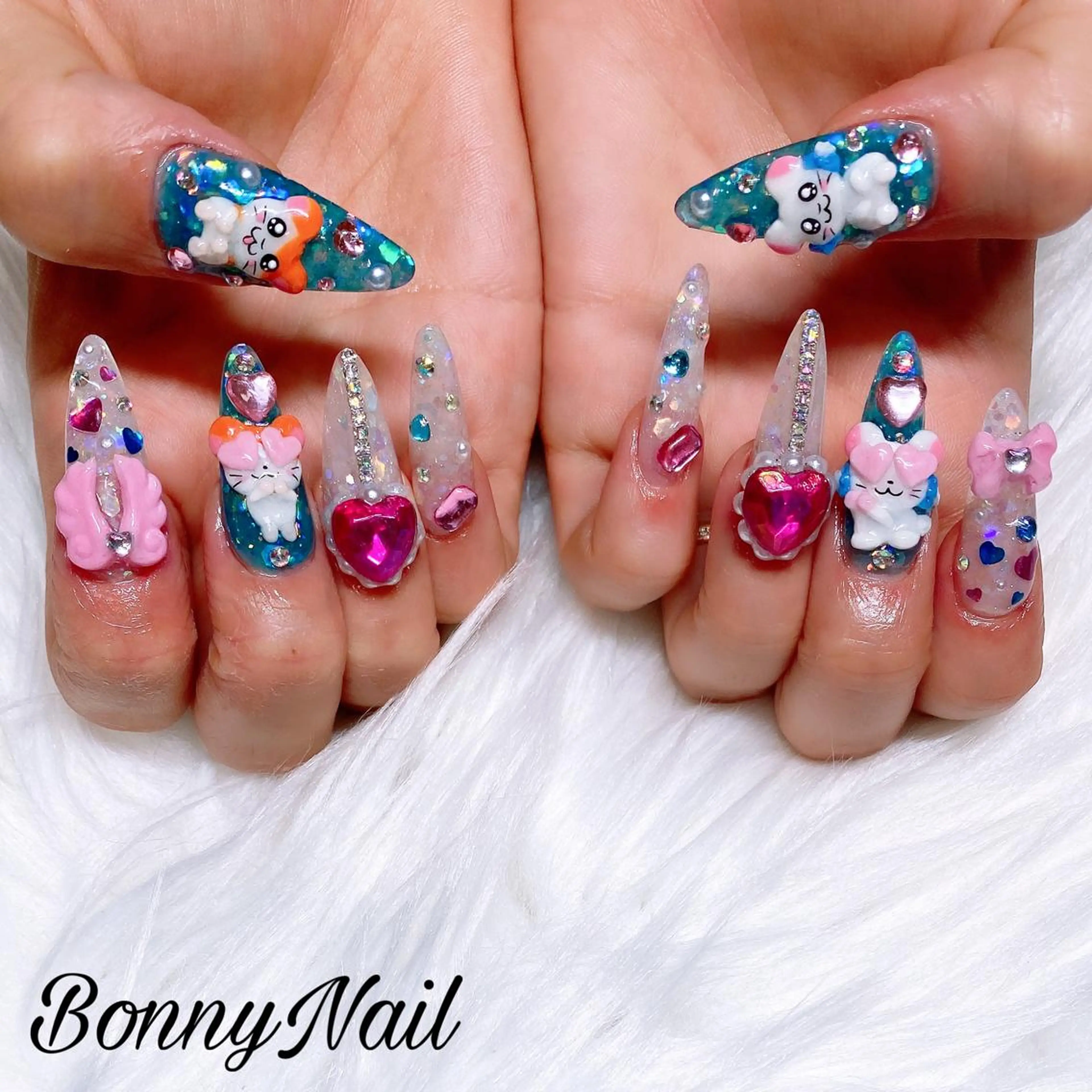 ネイル スカルプネイル Bonny Nailのネイルデザイン