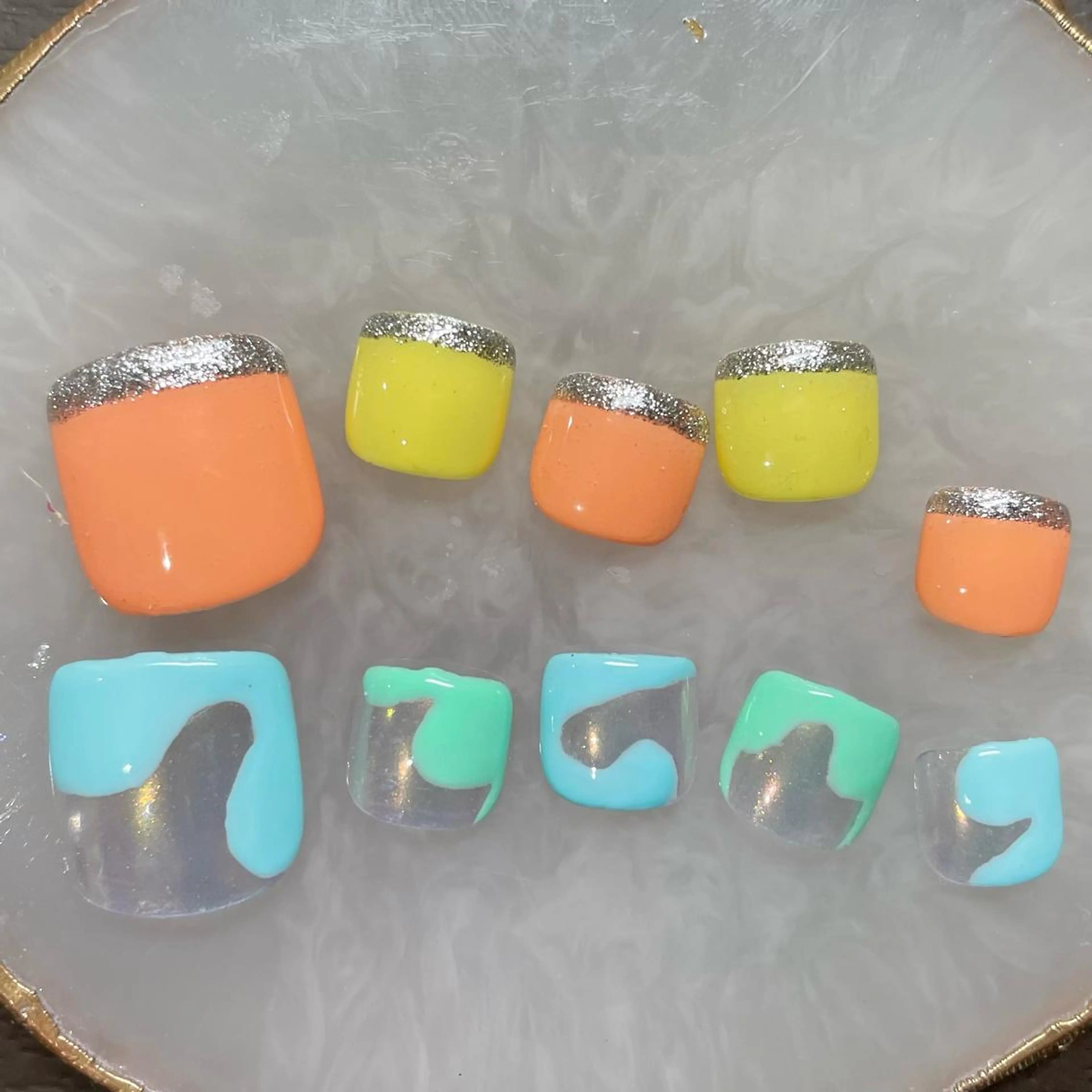 ネイル フットネイル Sunny.Roa nail💅のネイルデザイン