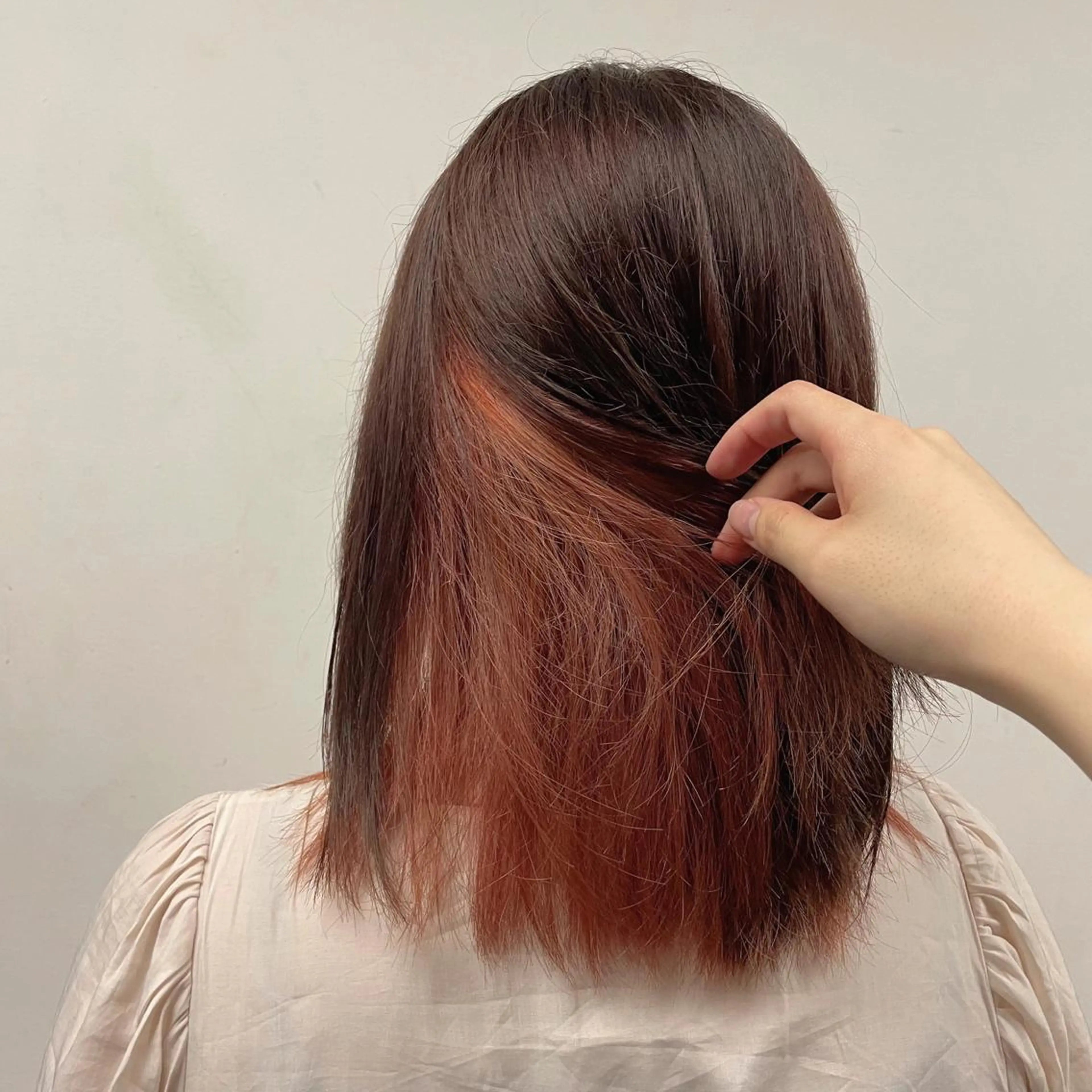 ミディアム カラー ヘアカラー トリートメント ALLEN hair /まなのヘアスタイル