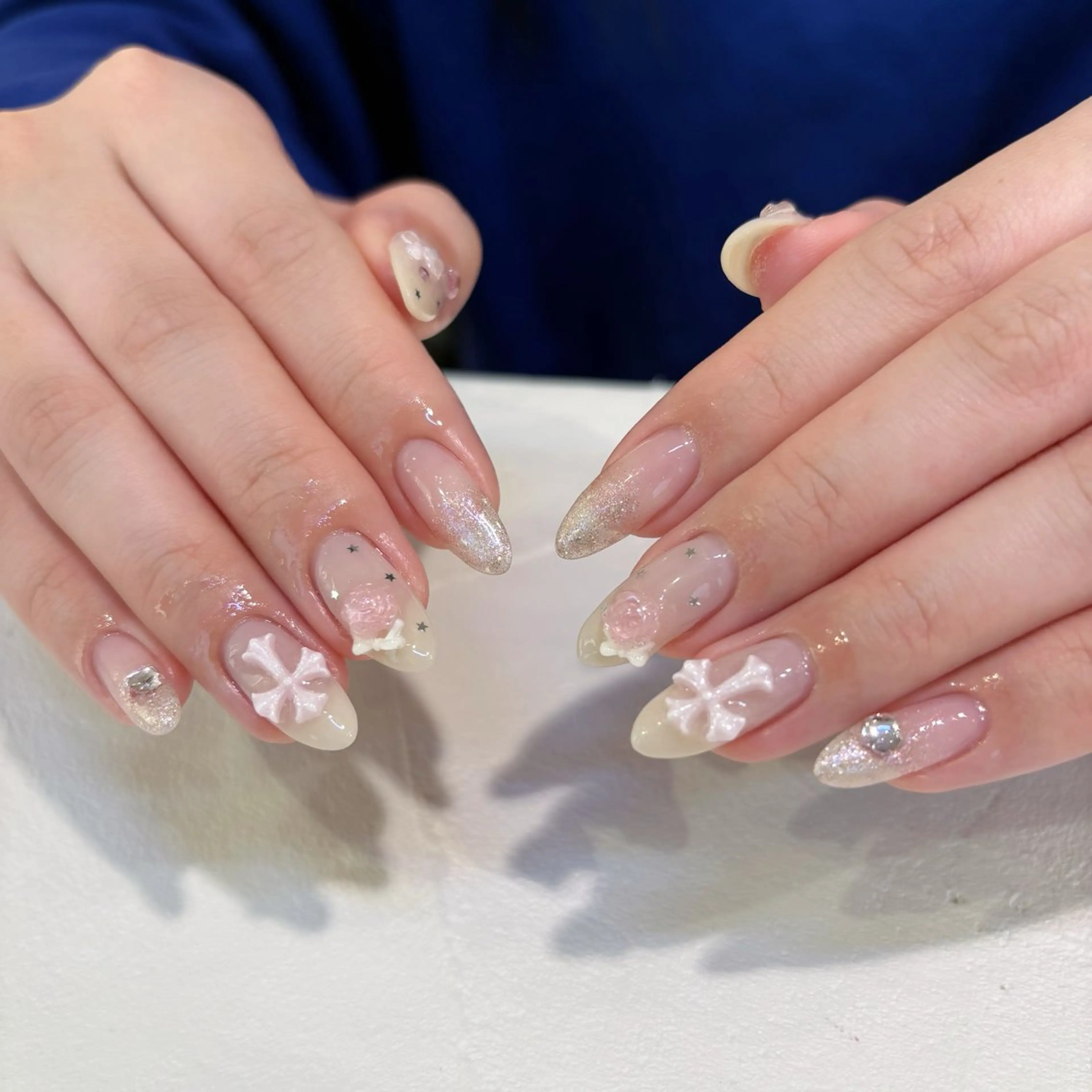 ネイル ハンドネイル 鈴木 里奈のネイルデザイン