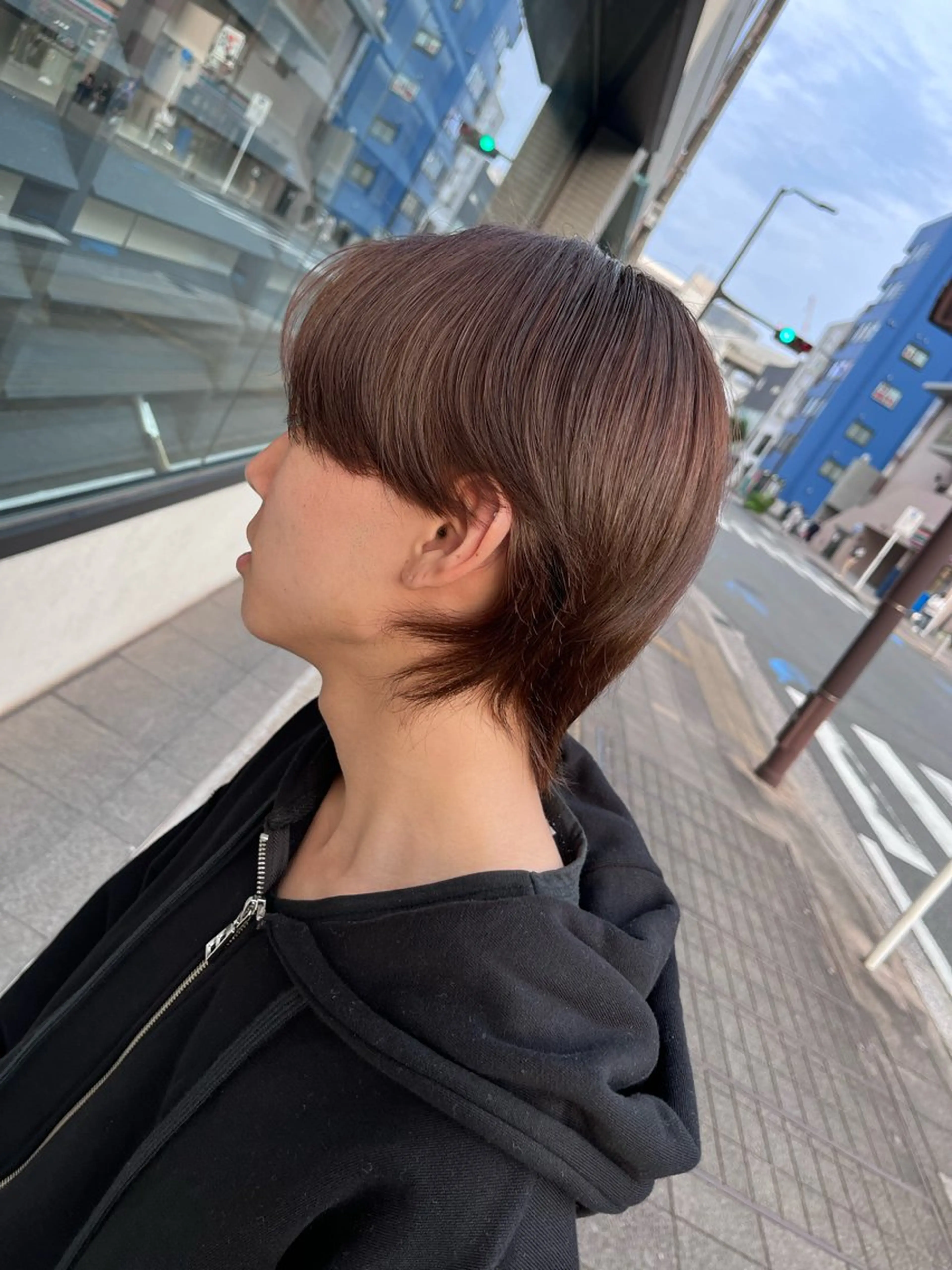 カラー ブラウンカラー NEIRO/透明感 カラー/グレージュのヘアスタイル