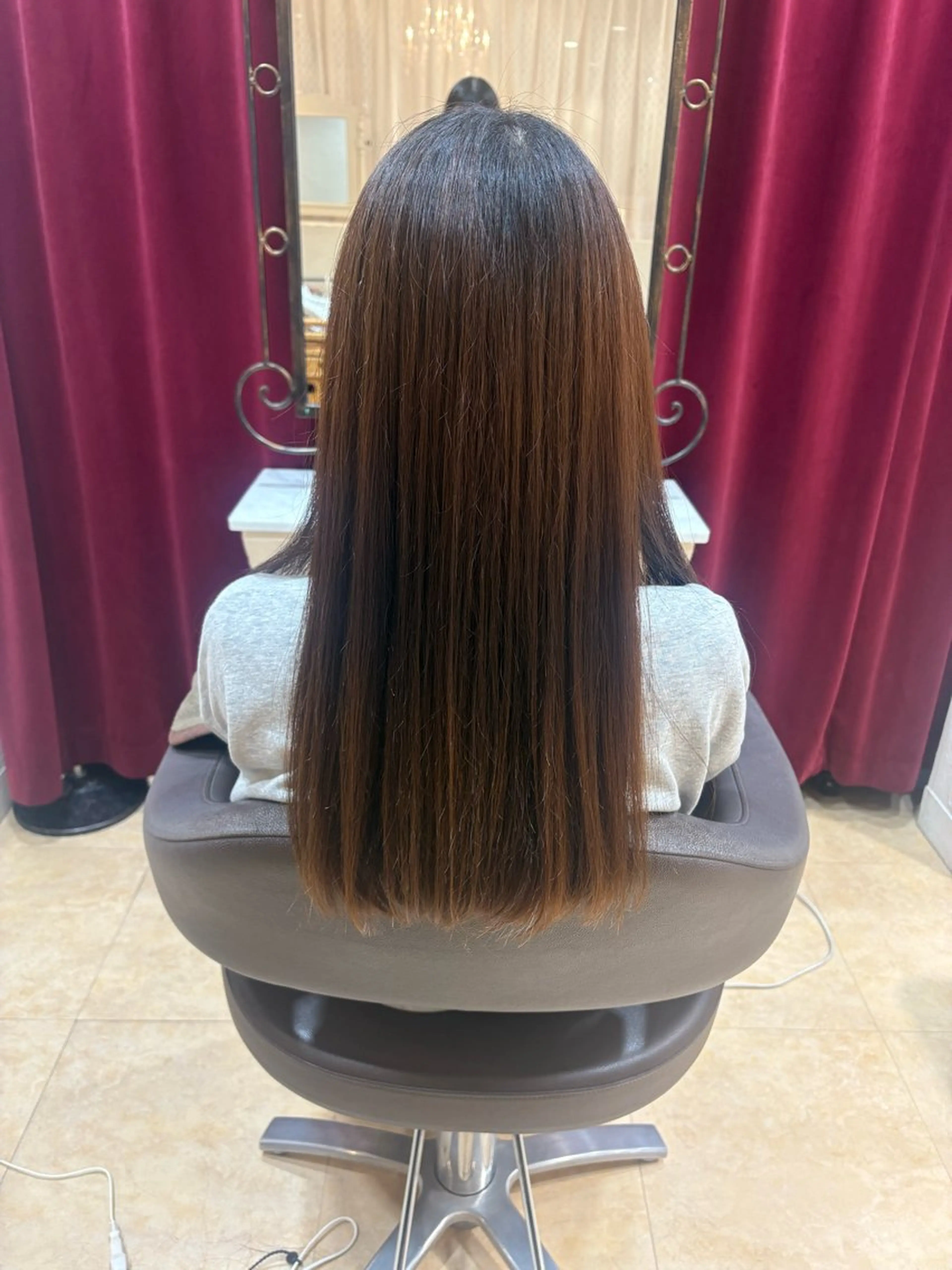 ロング 水村 菜々美のヘアスタイル