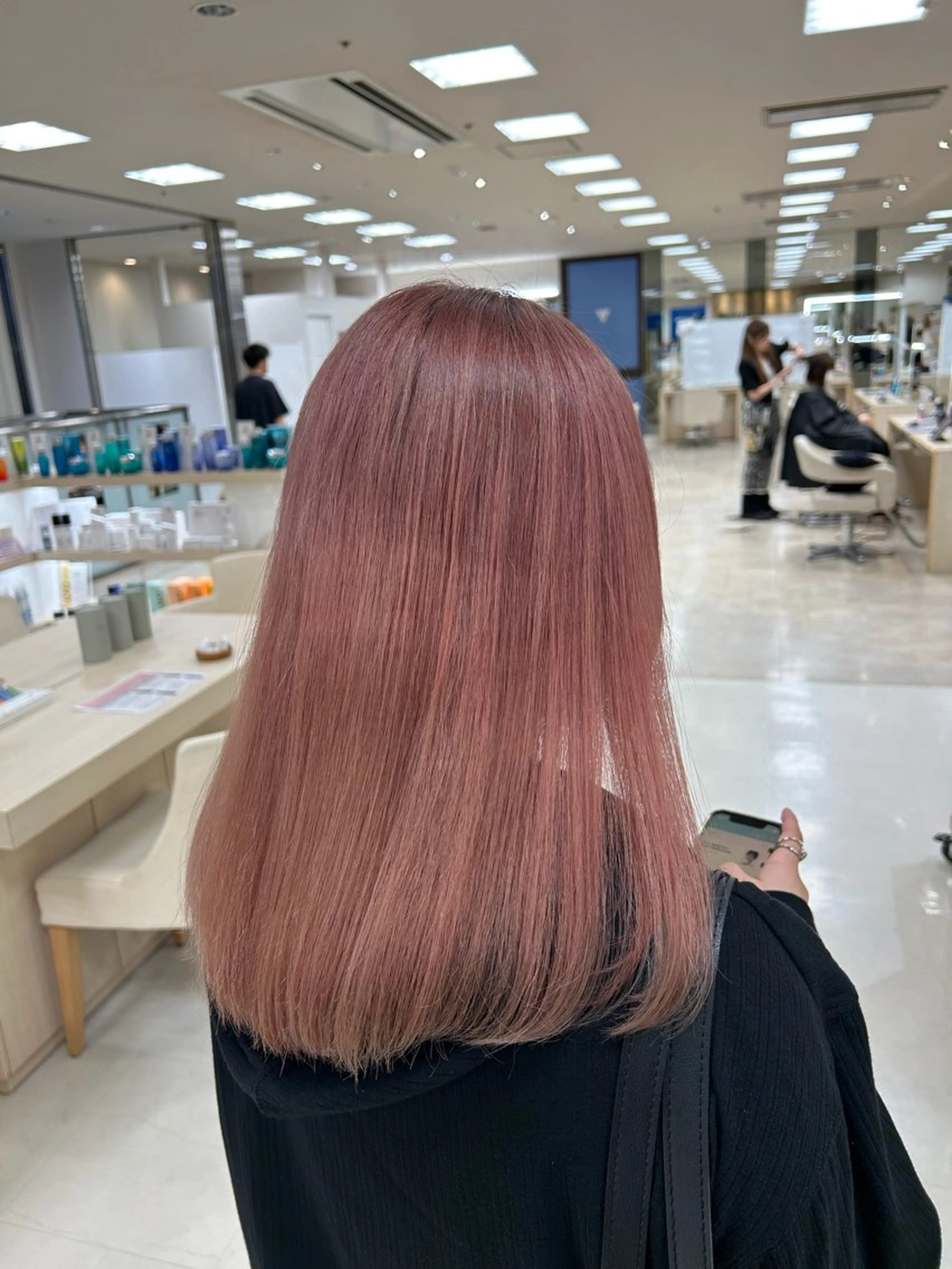 カラー 💜暖色系カラー/ ブリーチカラー💜のヘアスタイル