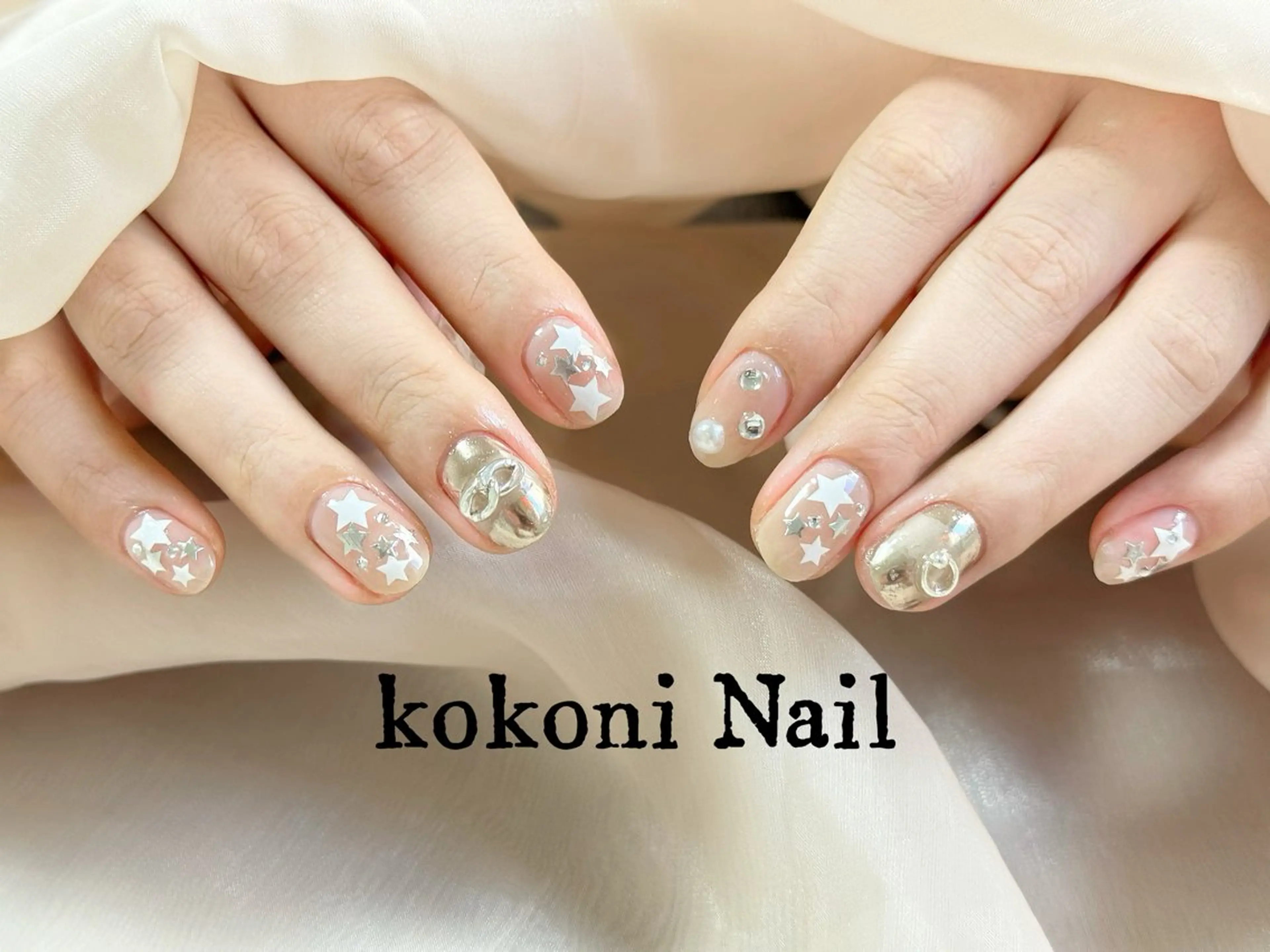 ネイル ハンドネイル ハンドケア 小雨 Nail Studio・168のネイルデザイン