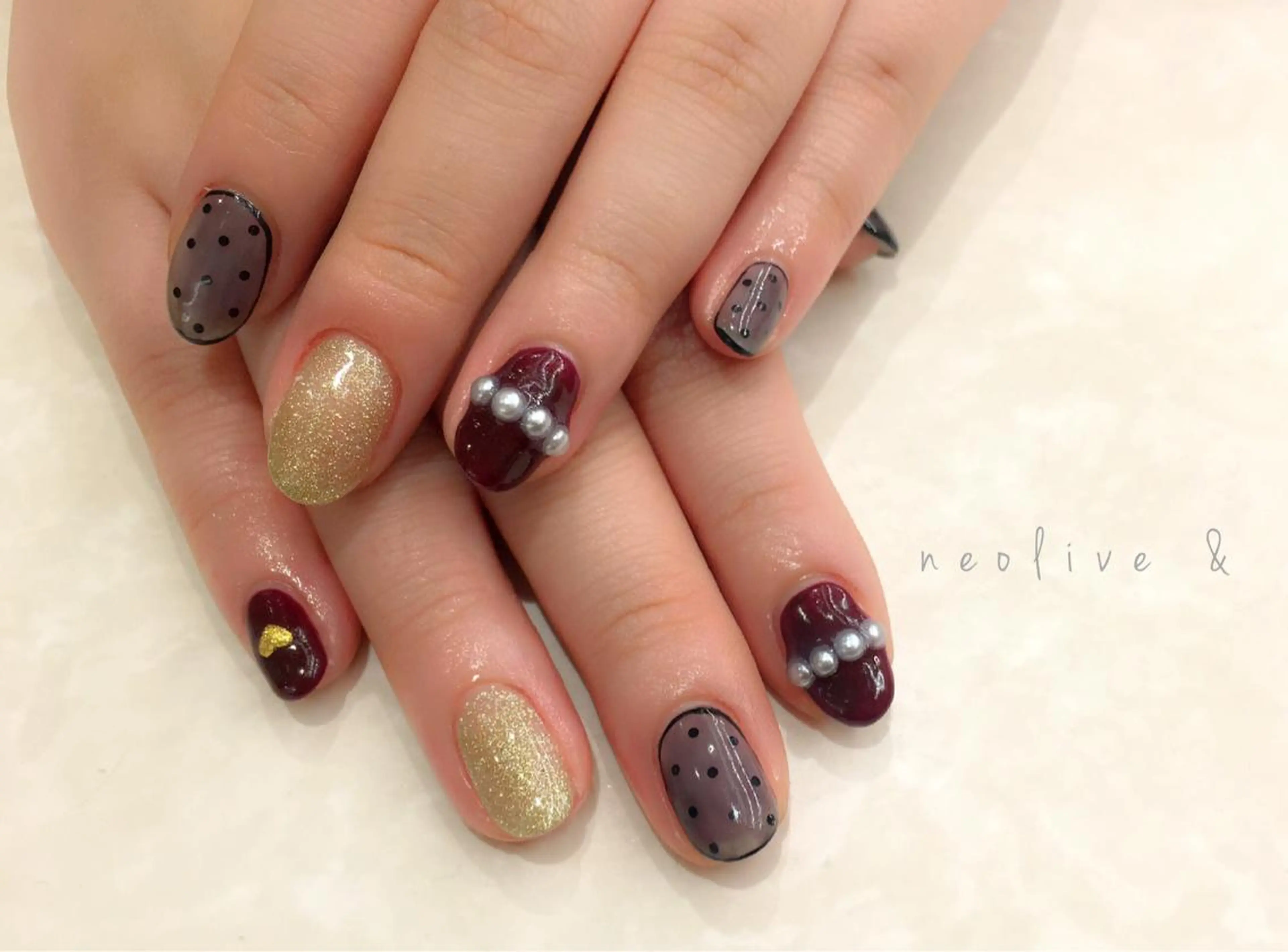 ネイル Yuriko Omi パラジェル/渋谷のネイルデザイン