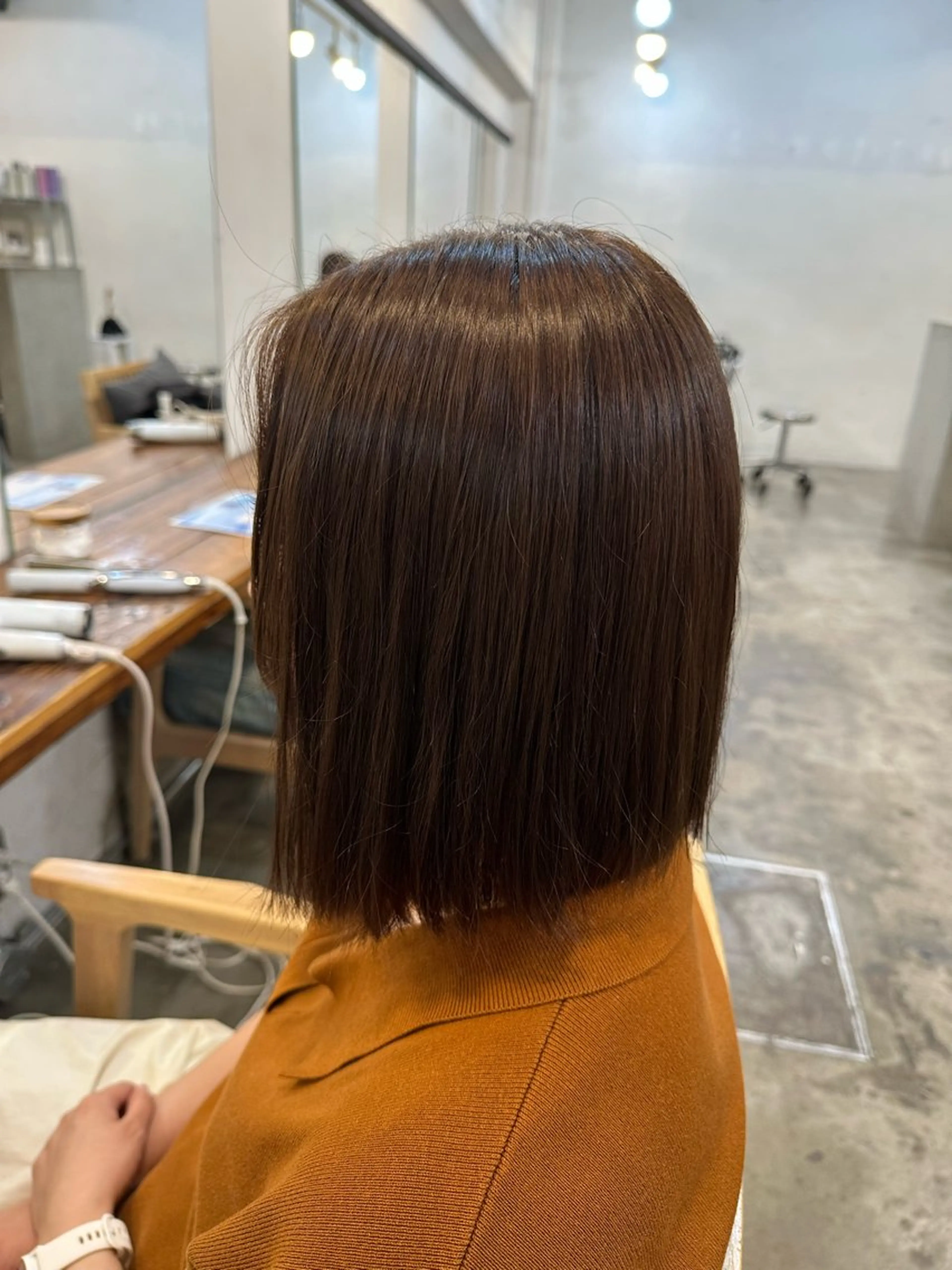 ミディアム 横浜/メンズ特化/ Farbe/田中颯斗のヘアスタイル