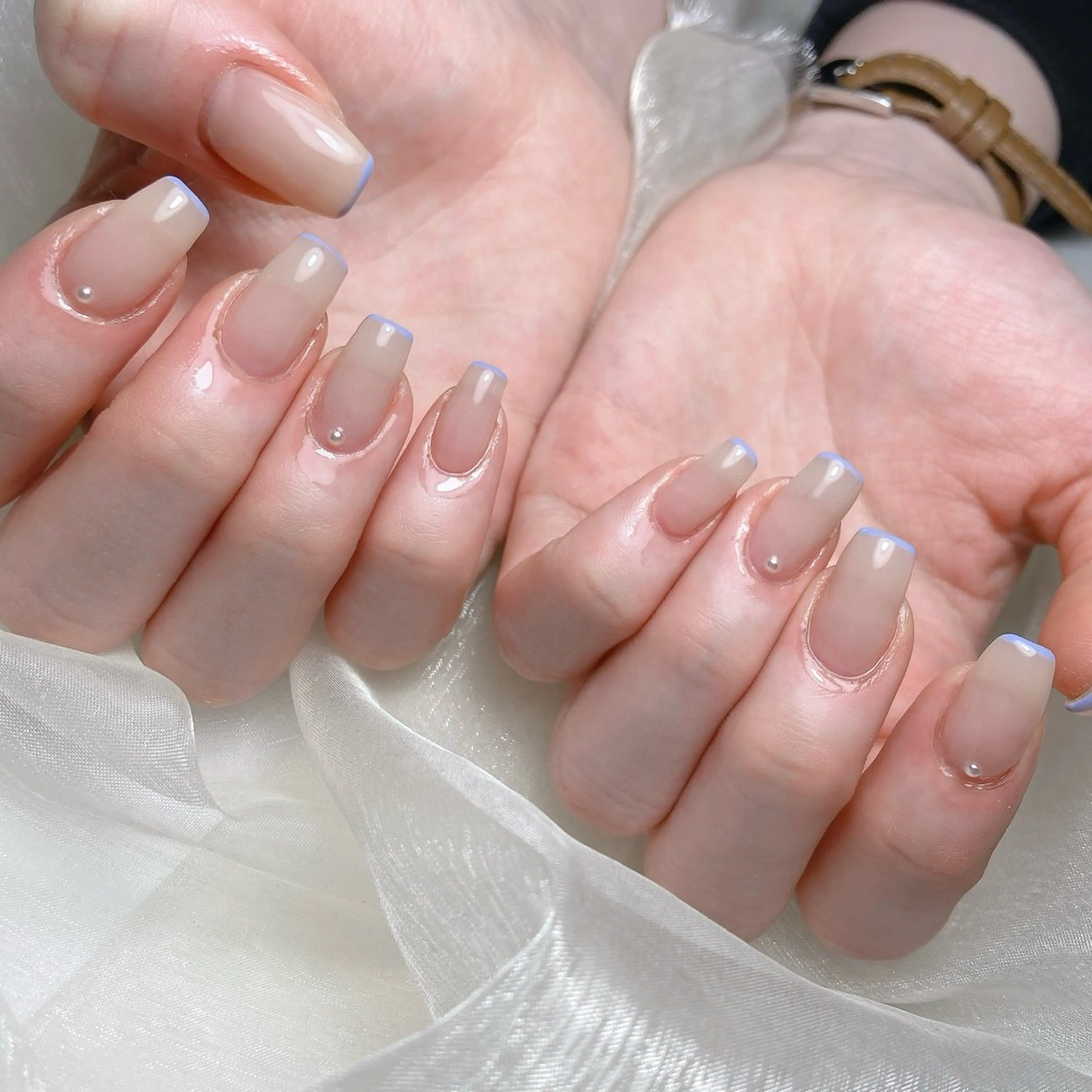 ネイル フレンチネイル ハンドネイル nailsalon REJOICEのネイルデザイン