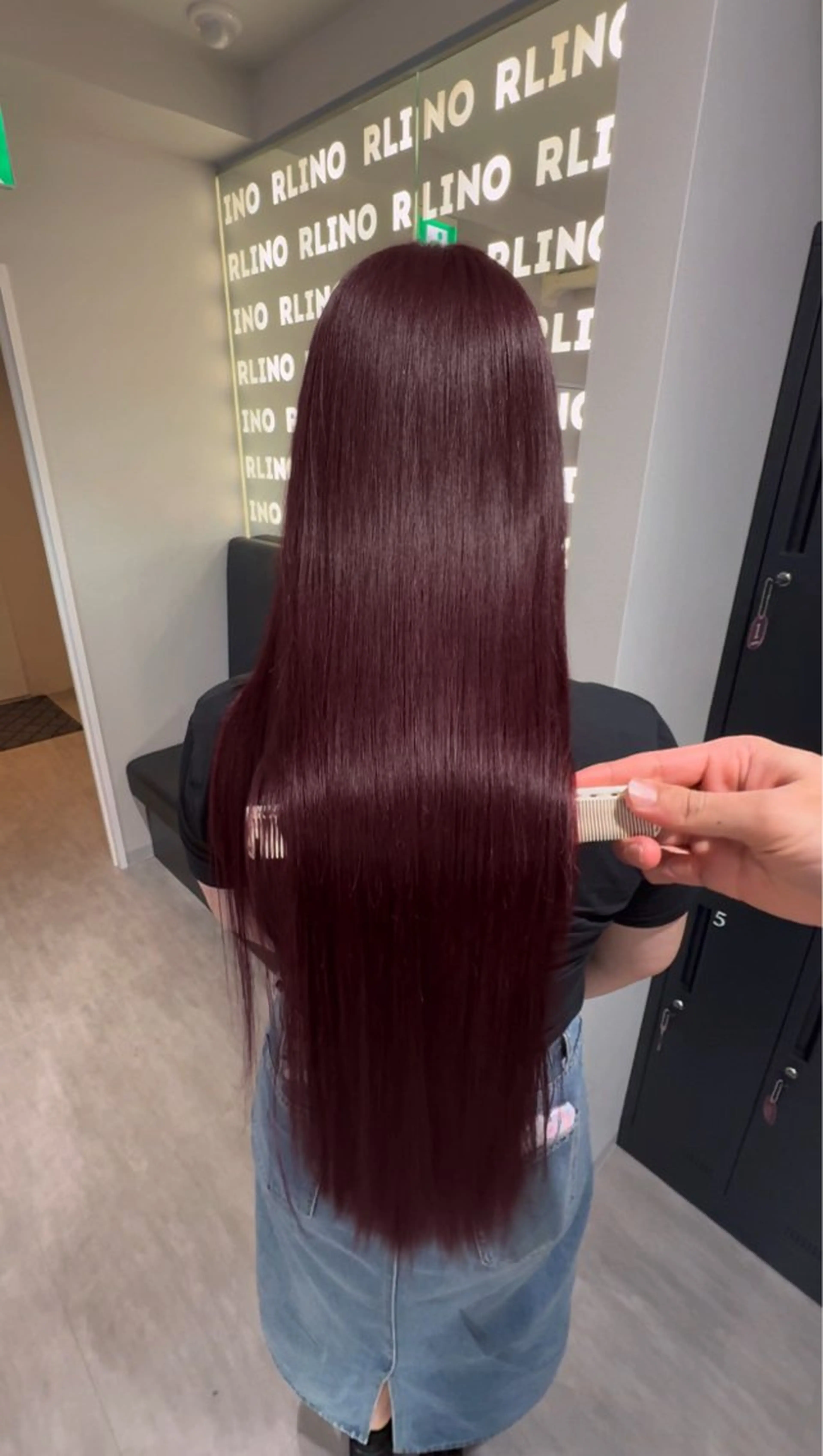 ロング カラー ヘアカラー Kd /名古屋カラーモデルのヘアスタイル