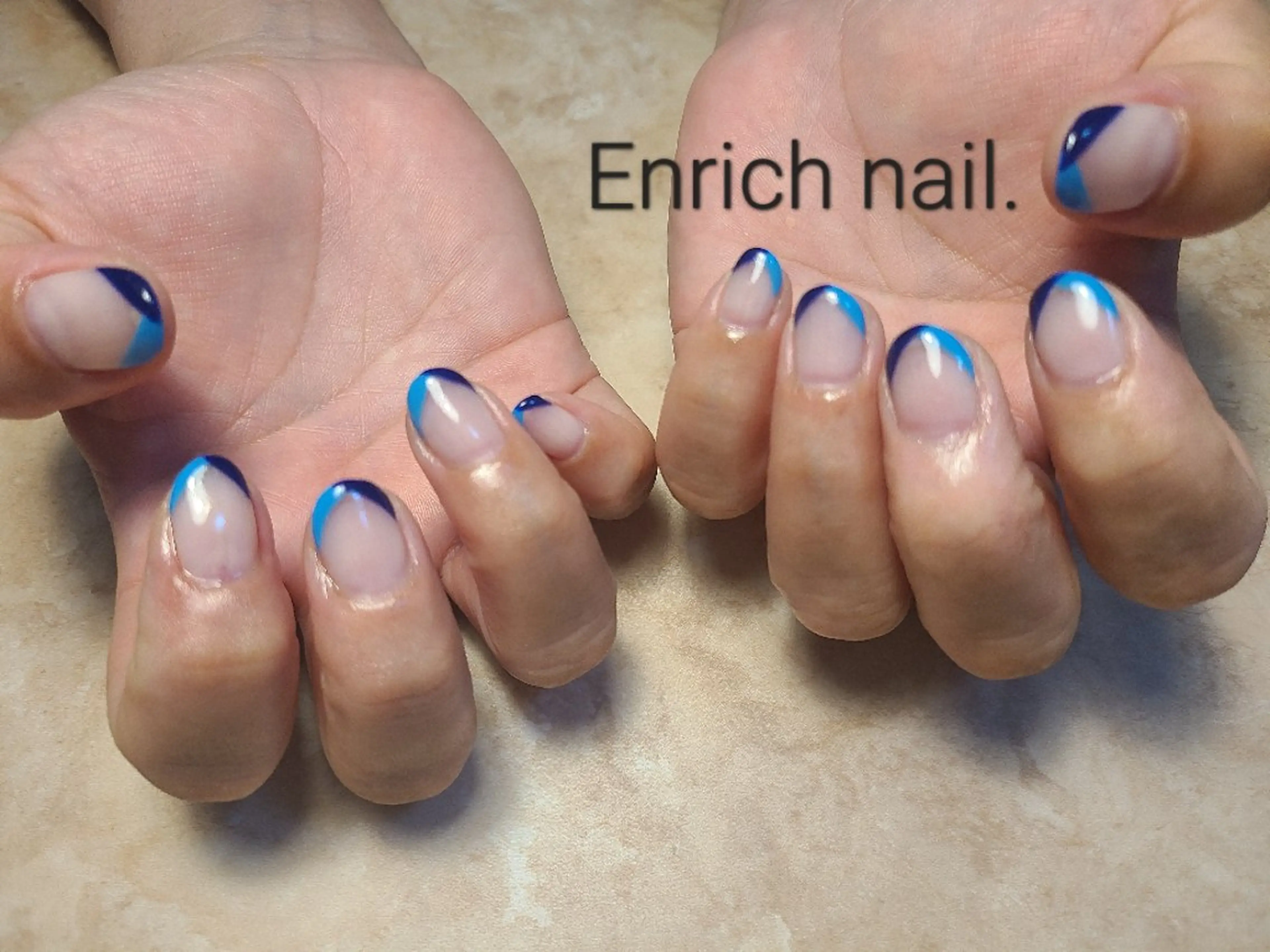 ネイル フレンチネイル Enrichnail エンリッチネイルのネイルデザイン