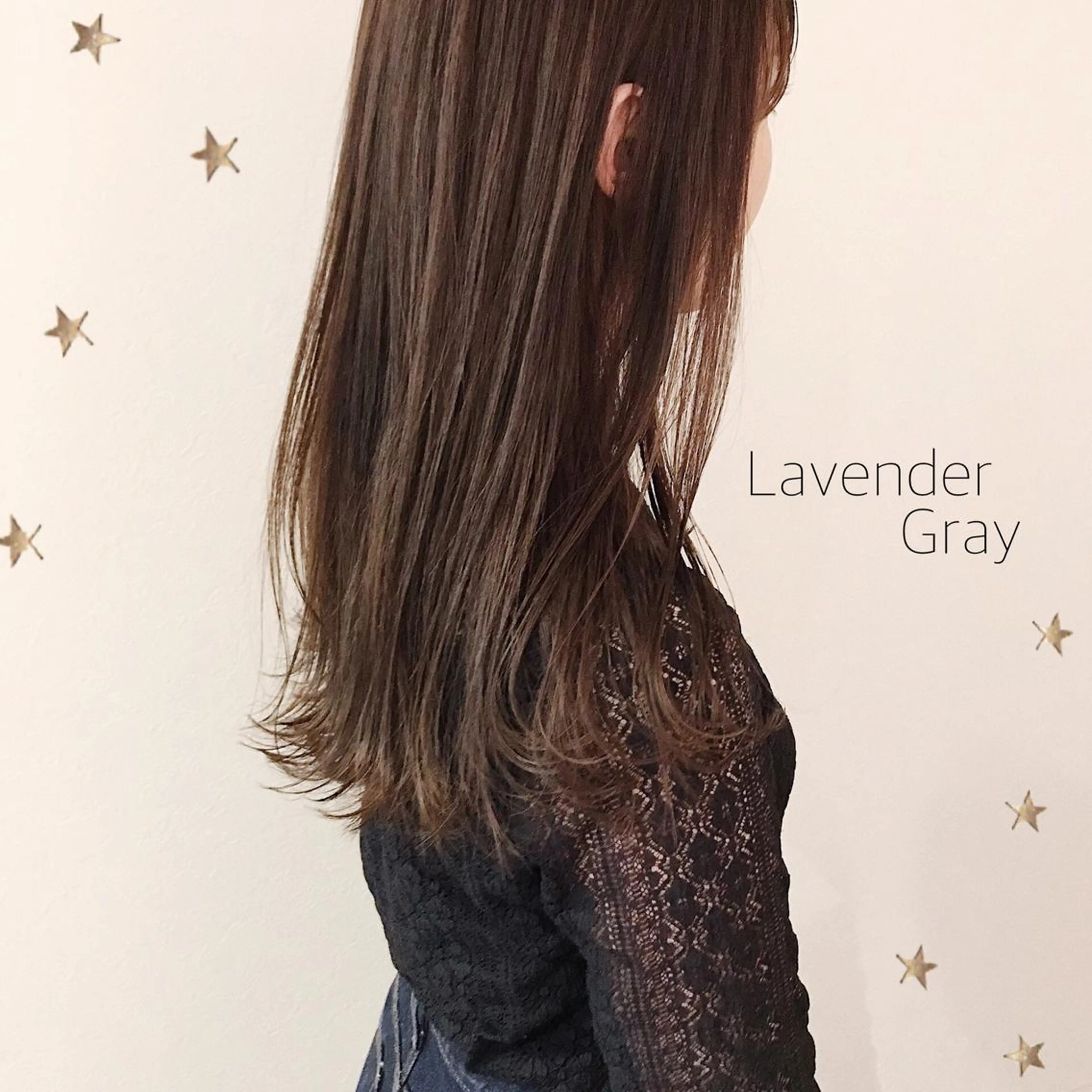 ロング カラー カット ヘアカラー 市川 千夏のヘアスタイル