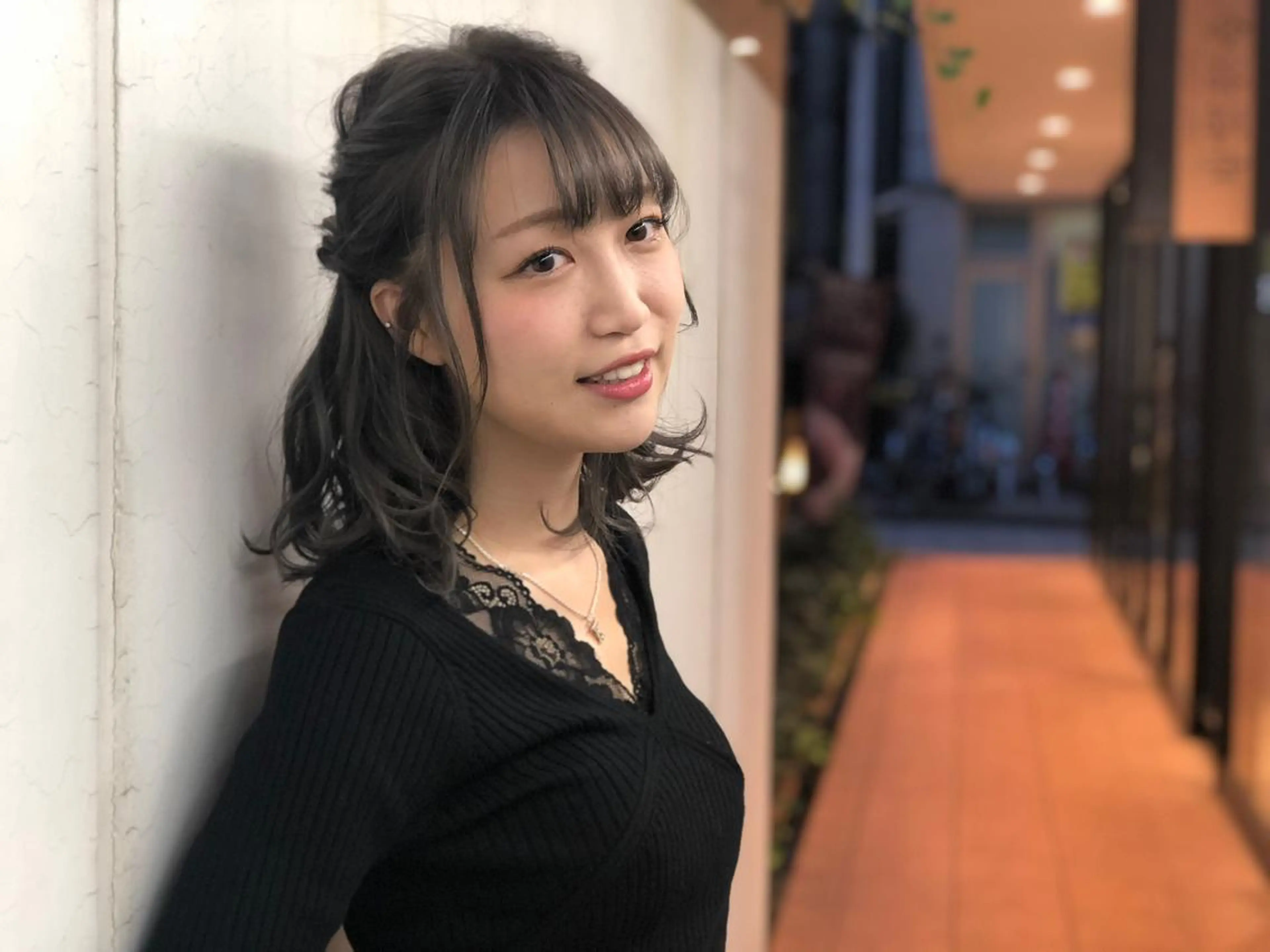 セミロング カラー ヘアカラー トリートメント 及川 祐輔のヘアスタイル