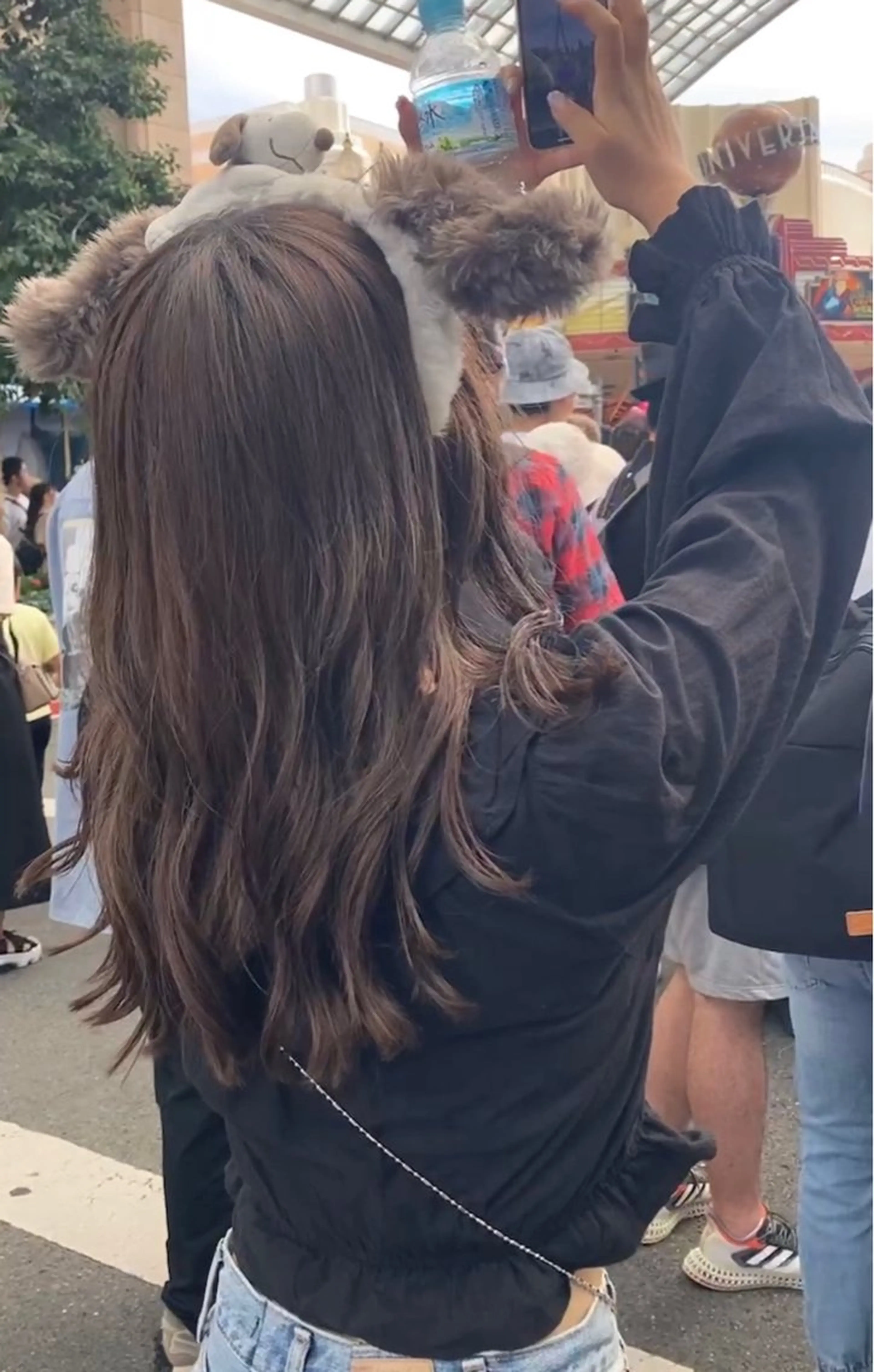 セミロング 西田辺/ブリーチ/ SASARAのヘアスタイル