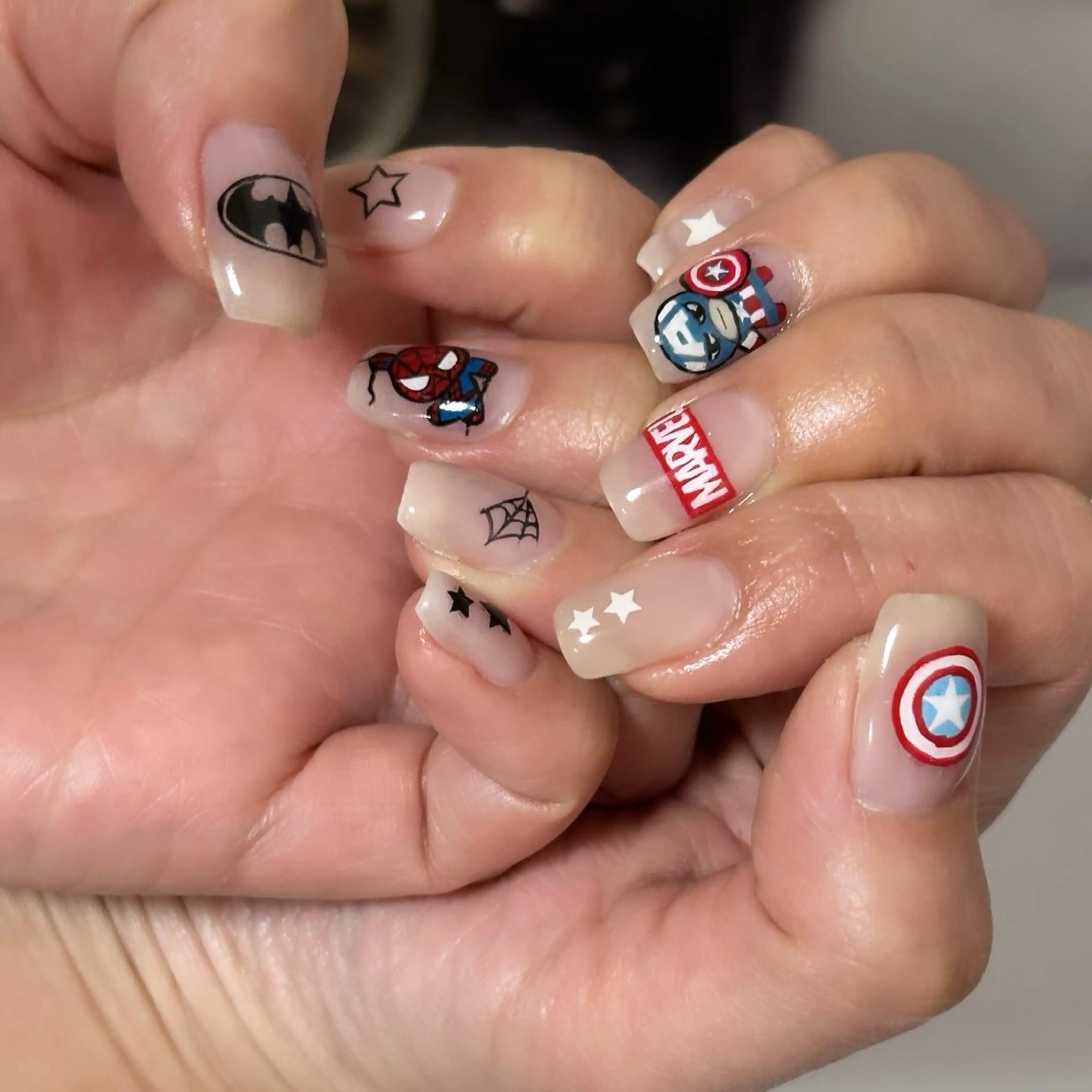 ネイル 長さ出し 持ち込み ハンドネイル JOLIESSE Ayumiのネイルデザイン