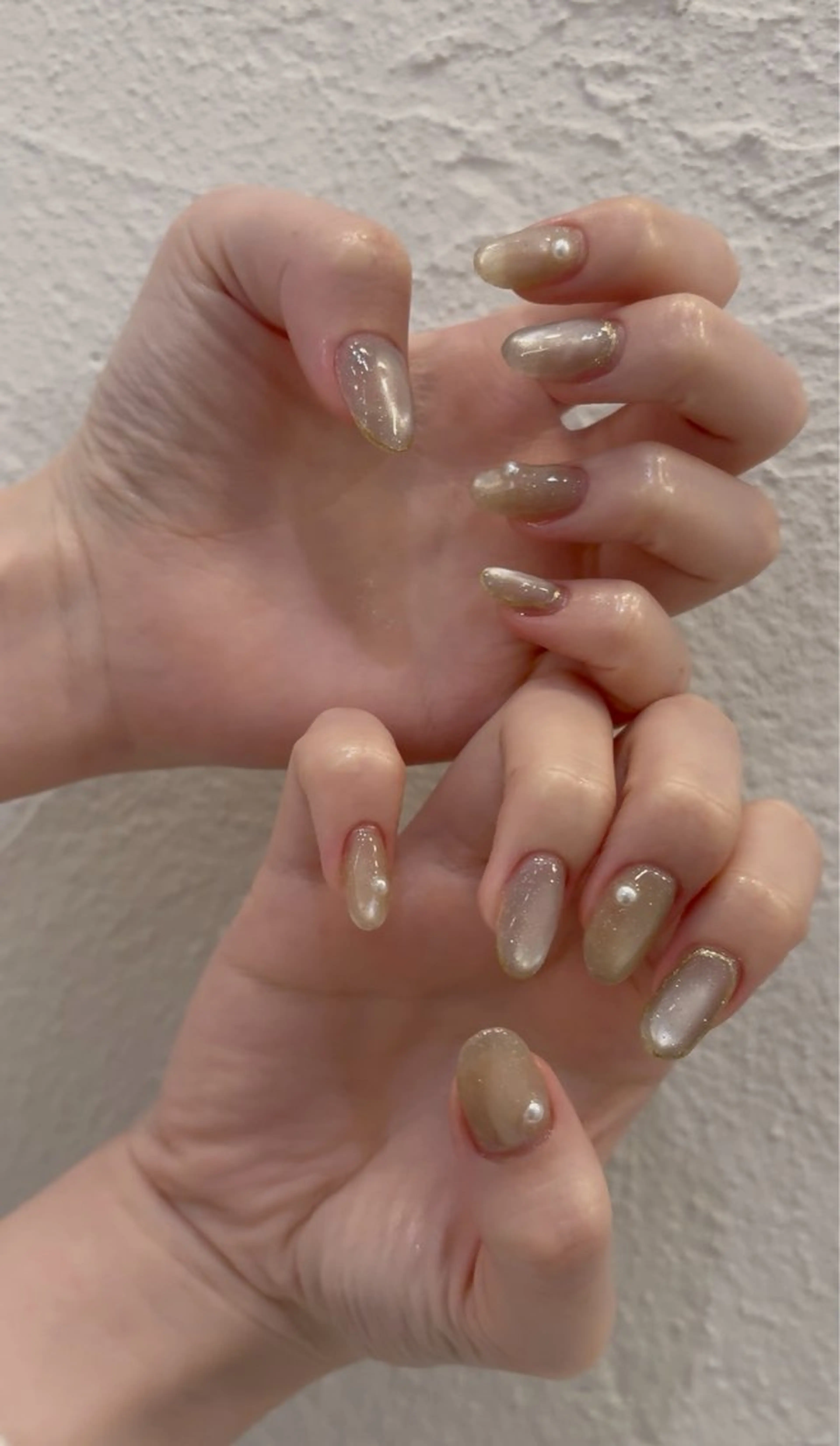 ネイル フラッシュネイル フラッシュマグ ラメ(グリッター) モンタナ nailのネイルデザイン