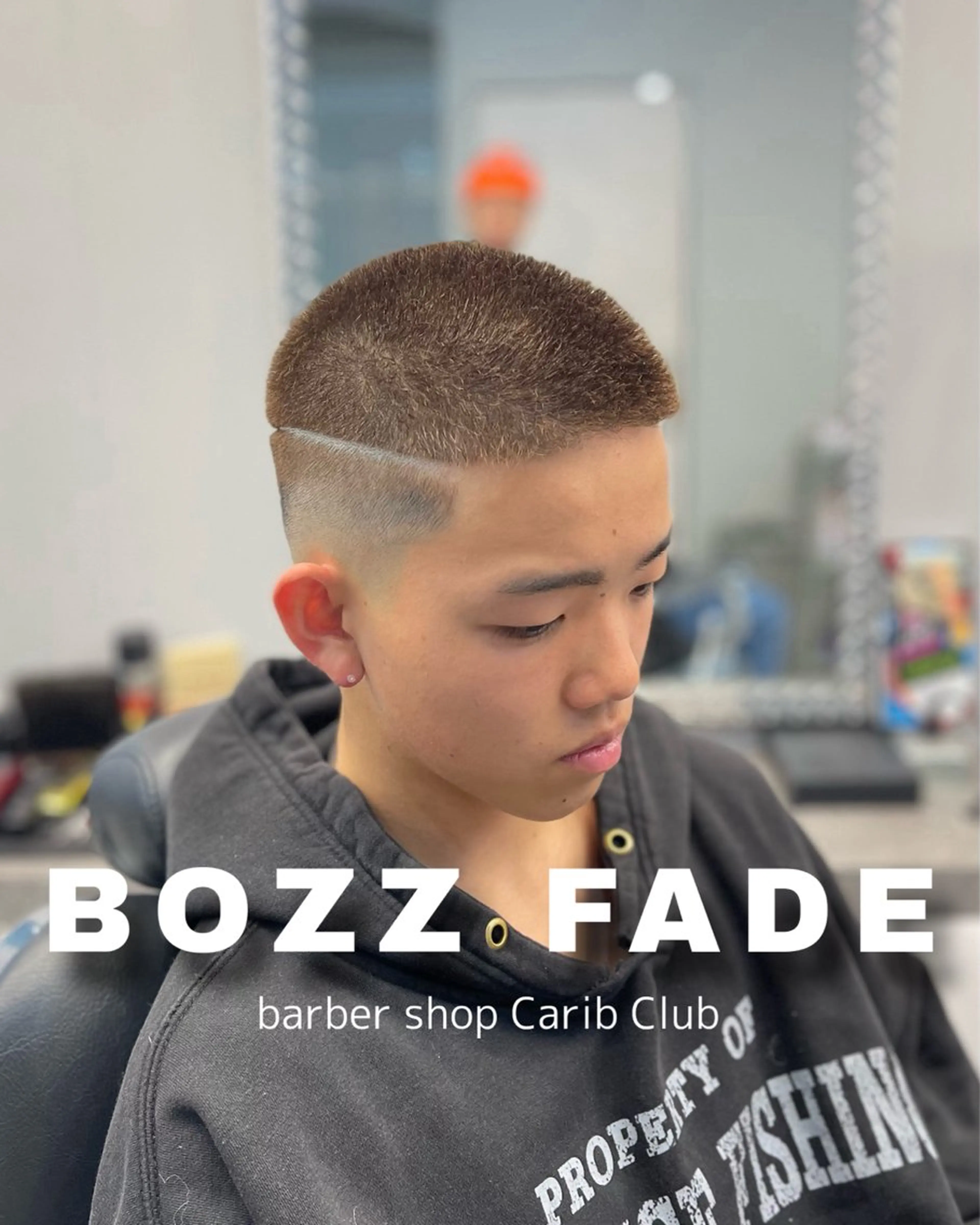 ショート メンズ ビジネス フェードカット マッシュ スキンフェード 天王寺で1番人気の フェード師/大野尋哉のヘアスタイル