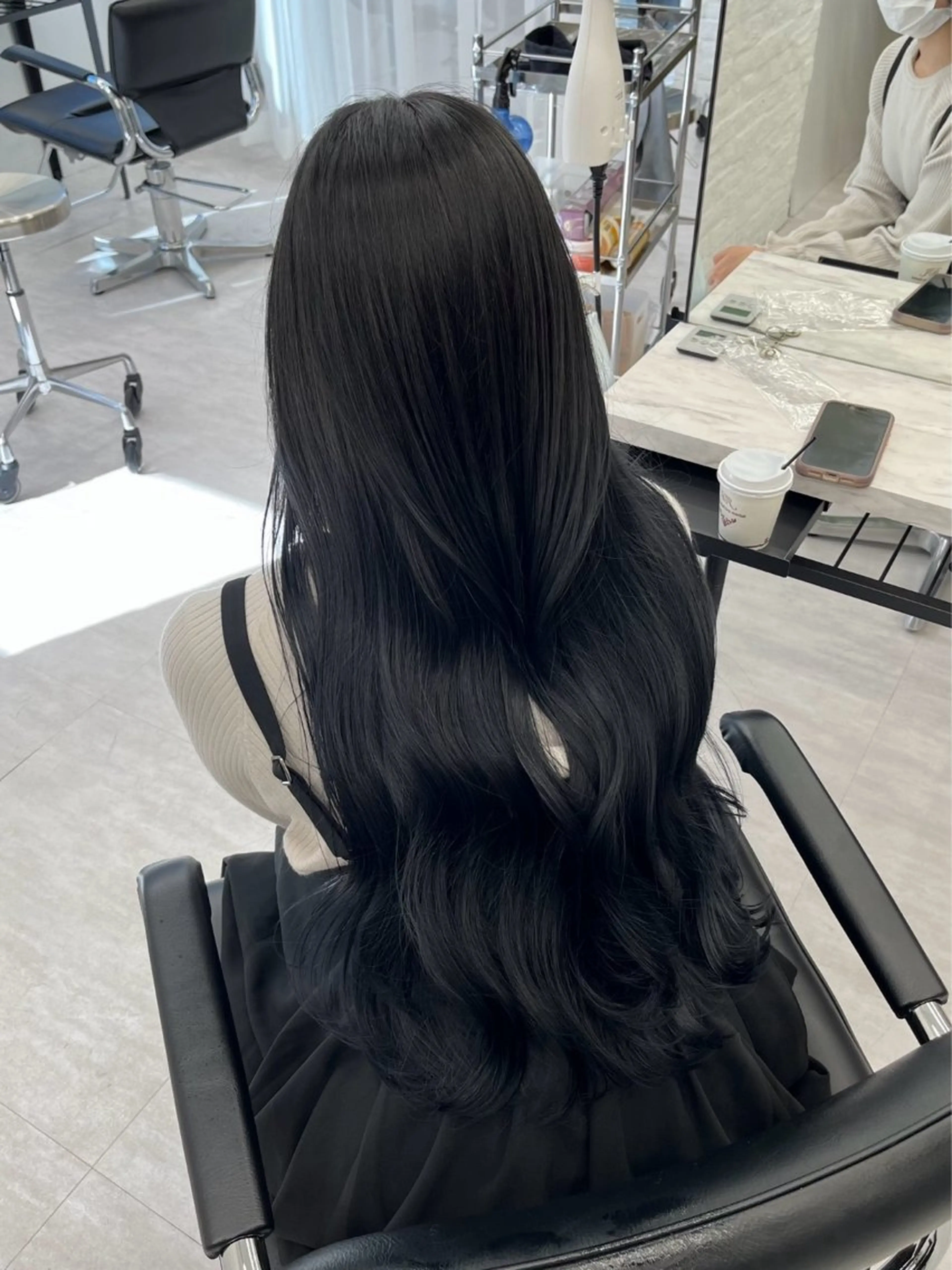 ロング カラー パーマ ヘアアレンジ メンズ 韓国ヘア×2way 🇰🇷和知拓郎のヘアスタイル