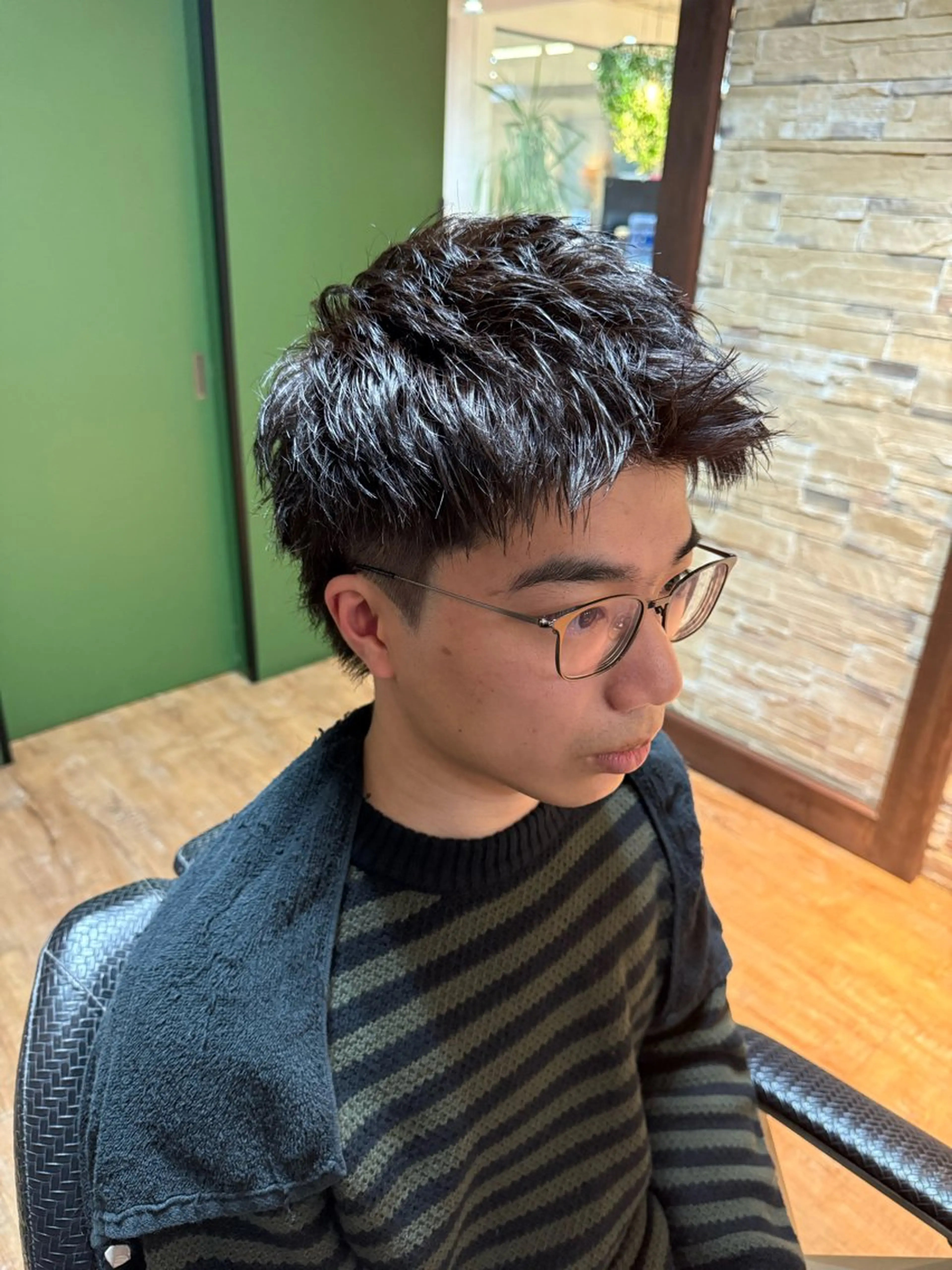 ショート カラー ショートヘア カット ヘアカラー Deep  Core所属・藤原 刃那のヘアスタイル