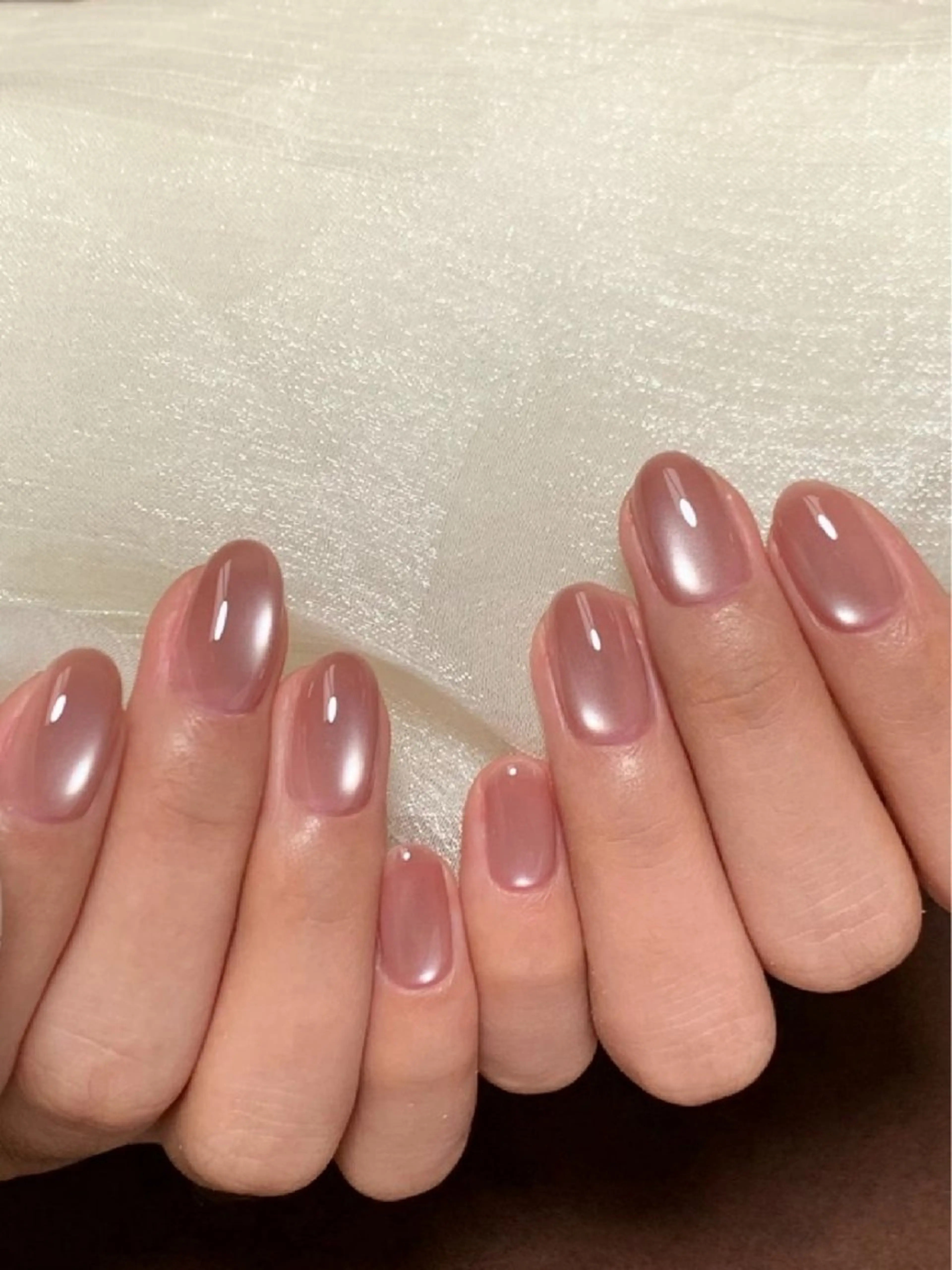 ネイル チークネイル フットネイル フレンチネイル ジェルネイル ガラスフレンチ ハンドネイル ル ナのネイルデザイン