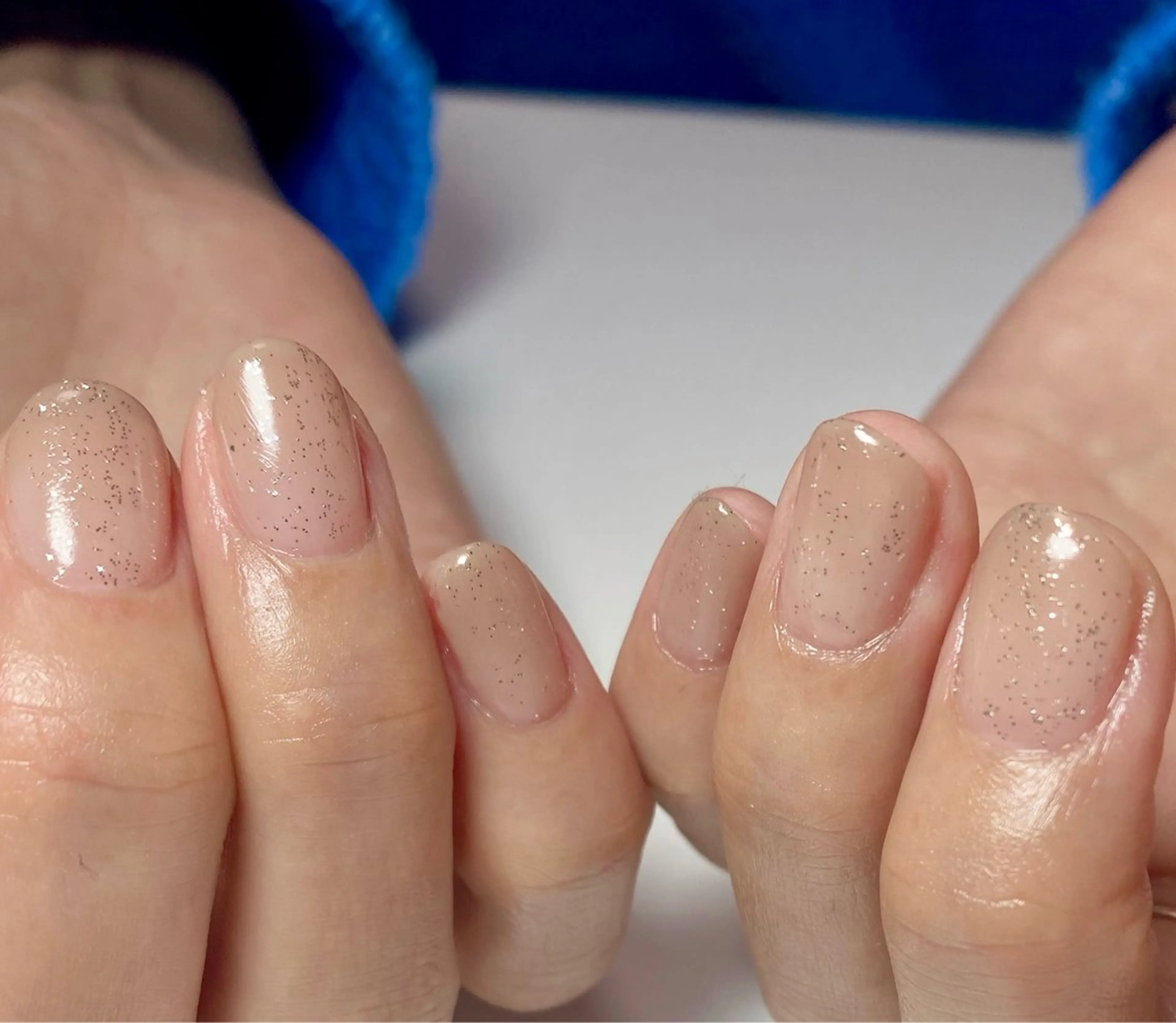 ネイル ラメ(グリッター) Nail Salon K 🧸美爪育成のネイルデザイン