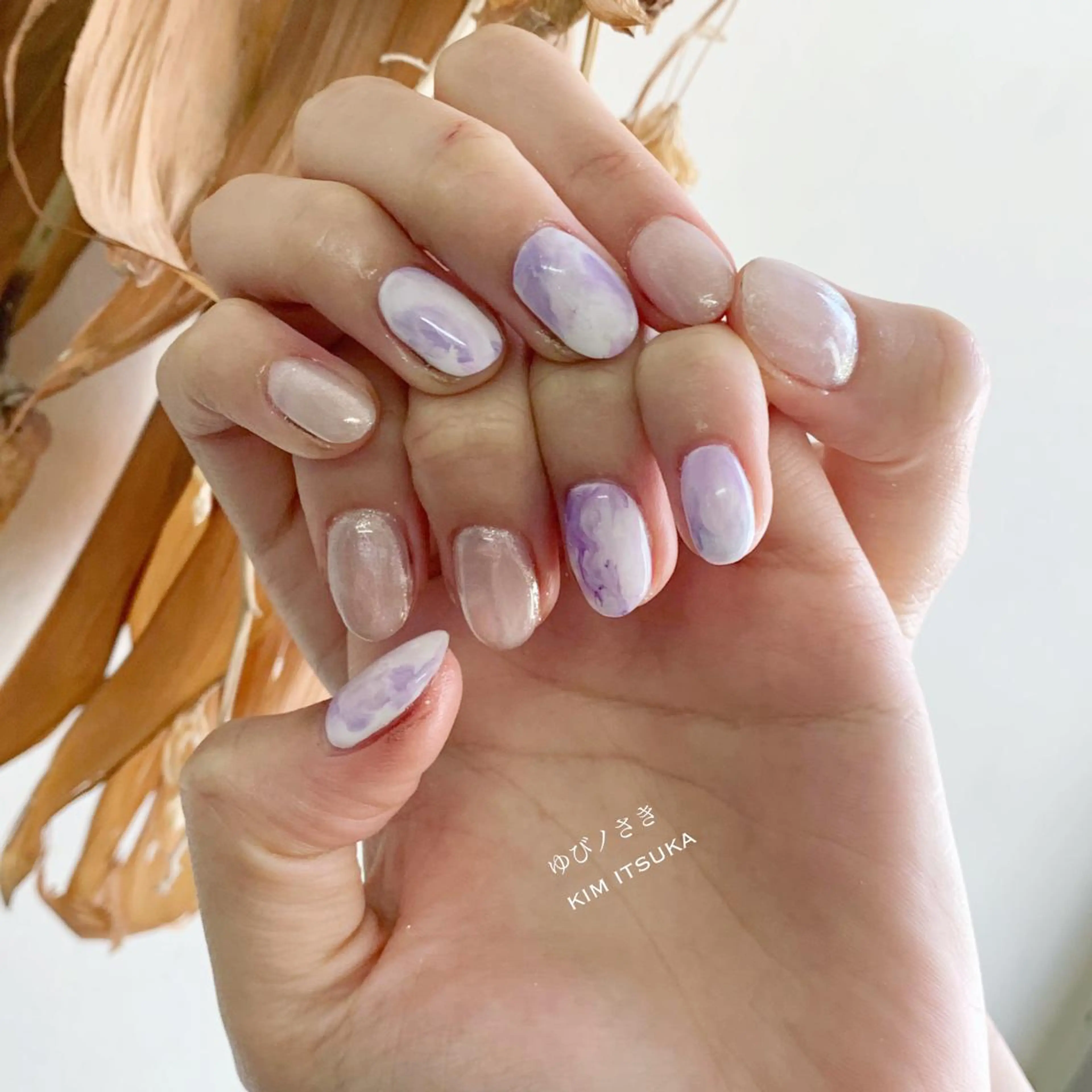 ネイル ゆびノさき茨木店 ニュアンス/アートのネイルデザイン