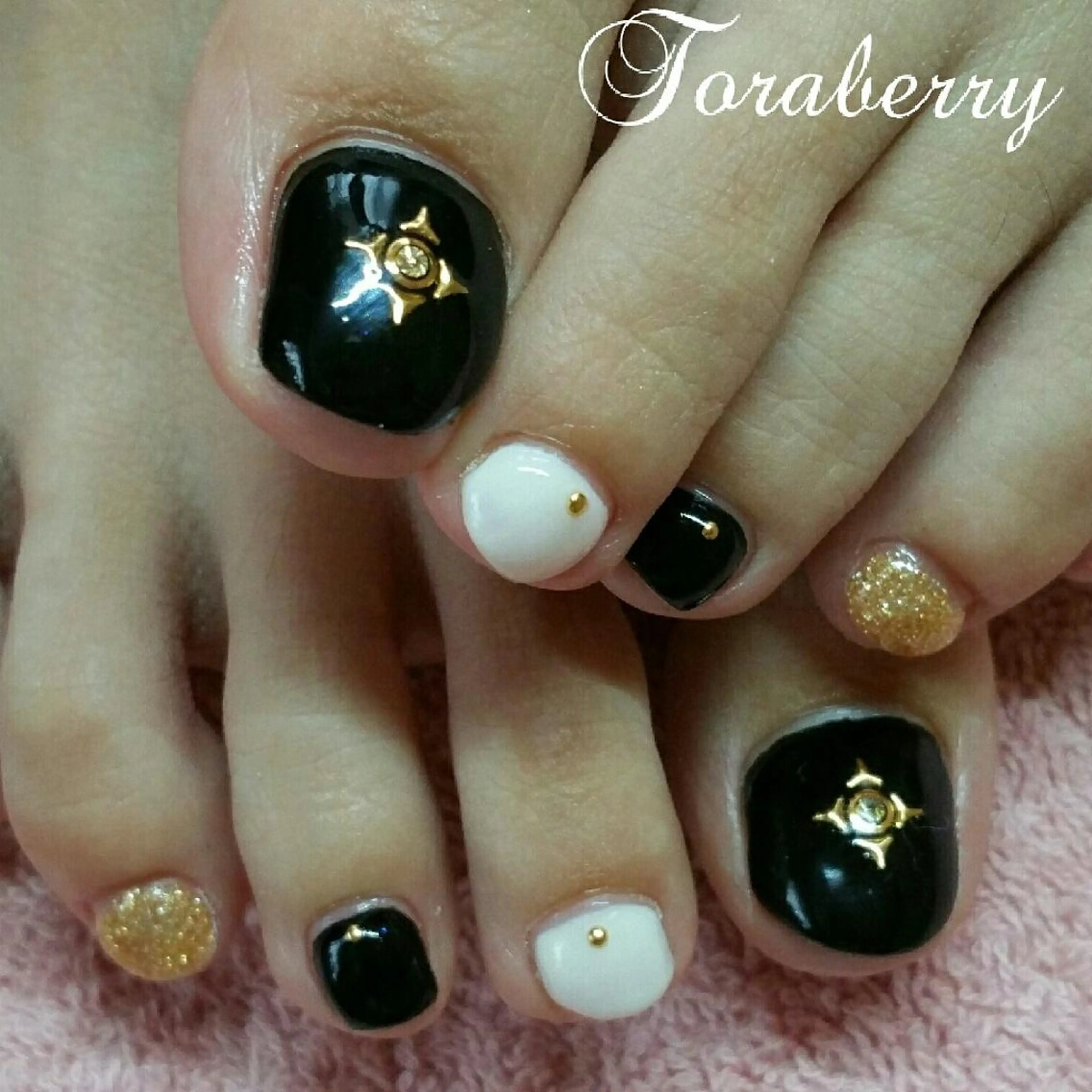 ネイル フットネイル シンプルネイル ネイリスト なつみのネイルデザイン