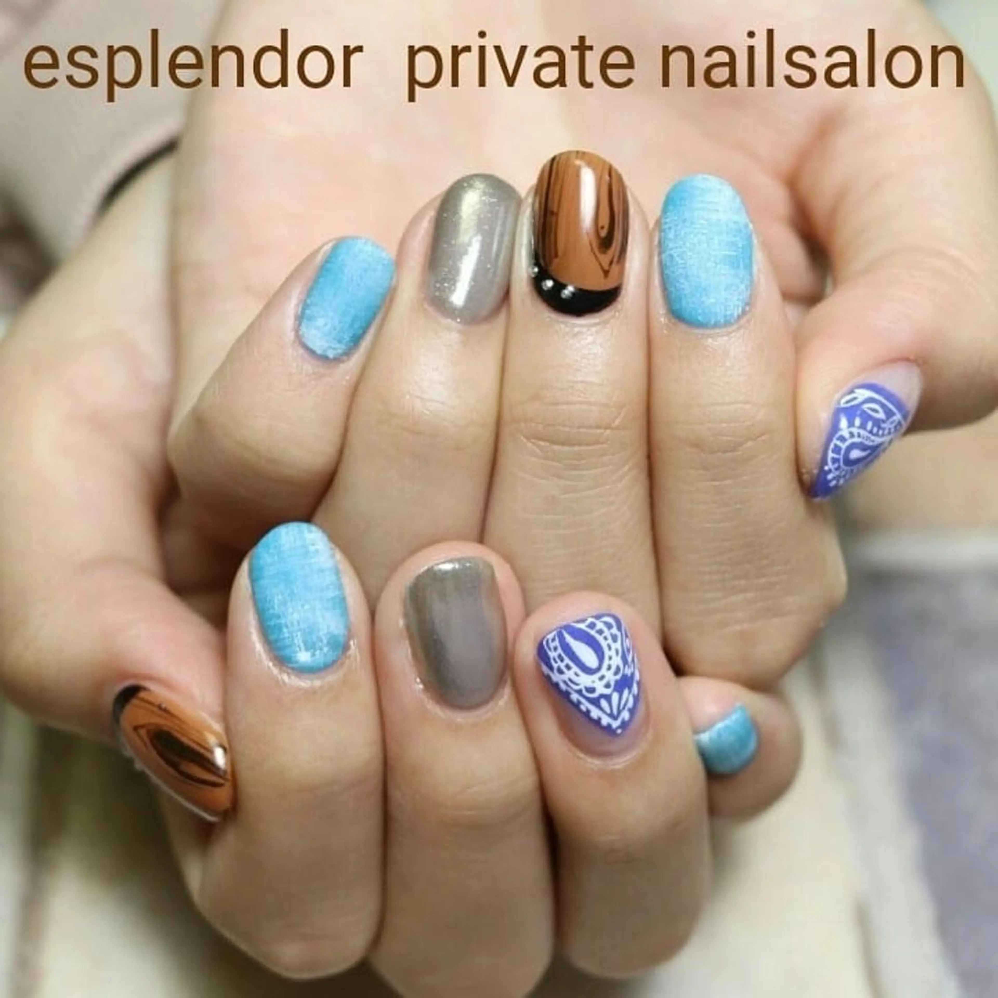 ネイル esplendor  小野寺のネイルデザイン