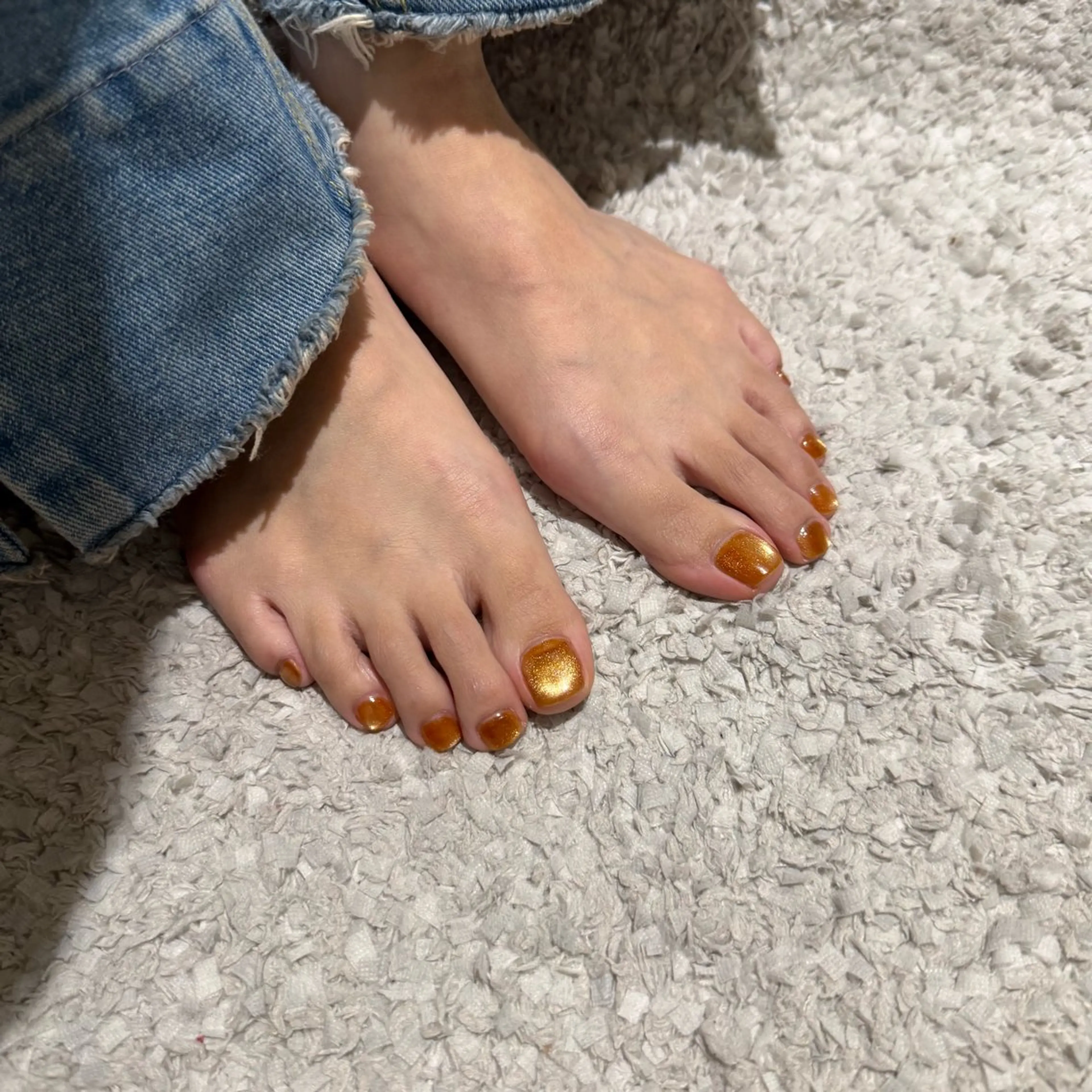 【オフなし】フット🦶🏼ワンカラー 長さだし🆖❌の写真